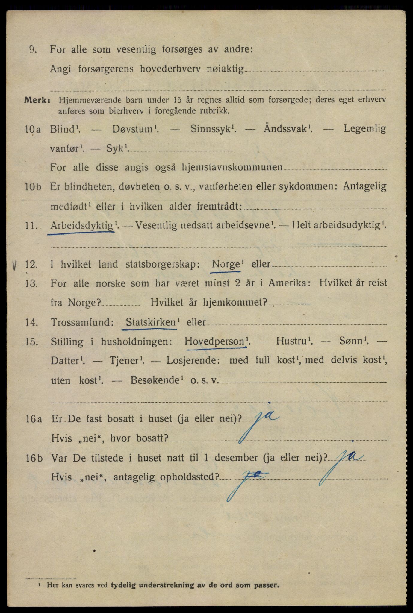 SAO, 1920 census for Kristiania, 1920, p. 197446