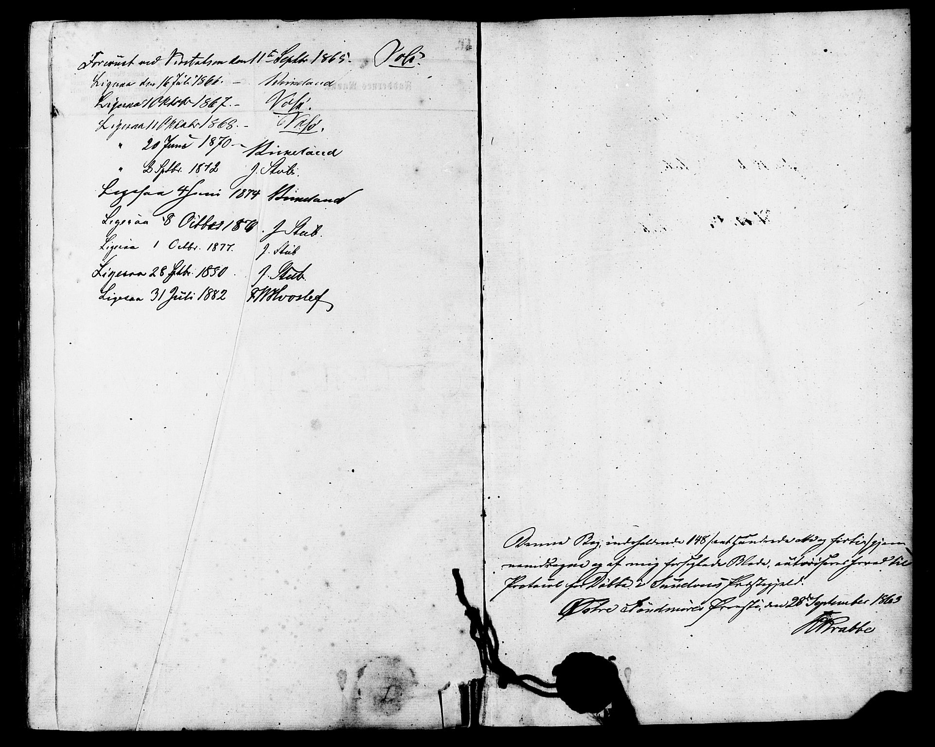 Ministerialprotokoller, klokkerbøker og fødselsregistre - Møre og Romsdal, SAT/A-1454/517/L0226: Parish register (official) no. 517A06, 1862-1881