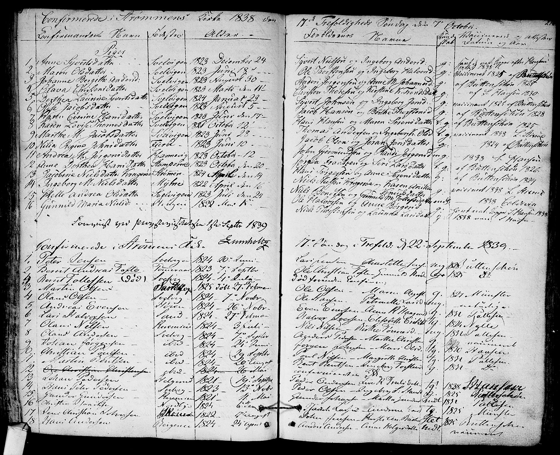 Hurum kirkebøker, SAKO/A-229/F/Fa/L0010: Parish register (official) no. 10, 1827-1846, p. 216