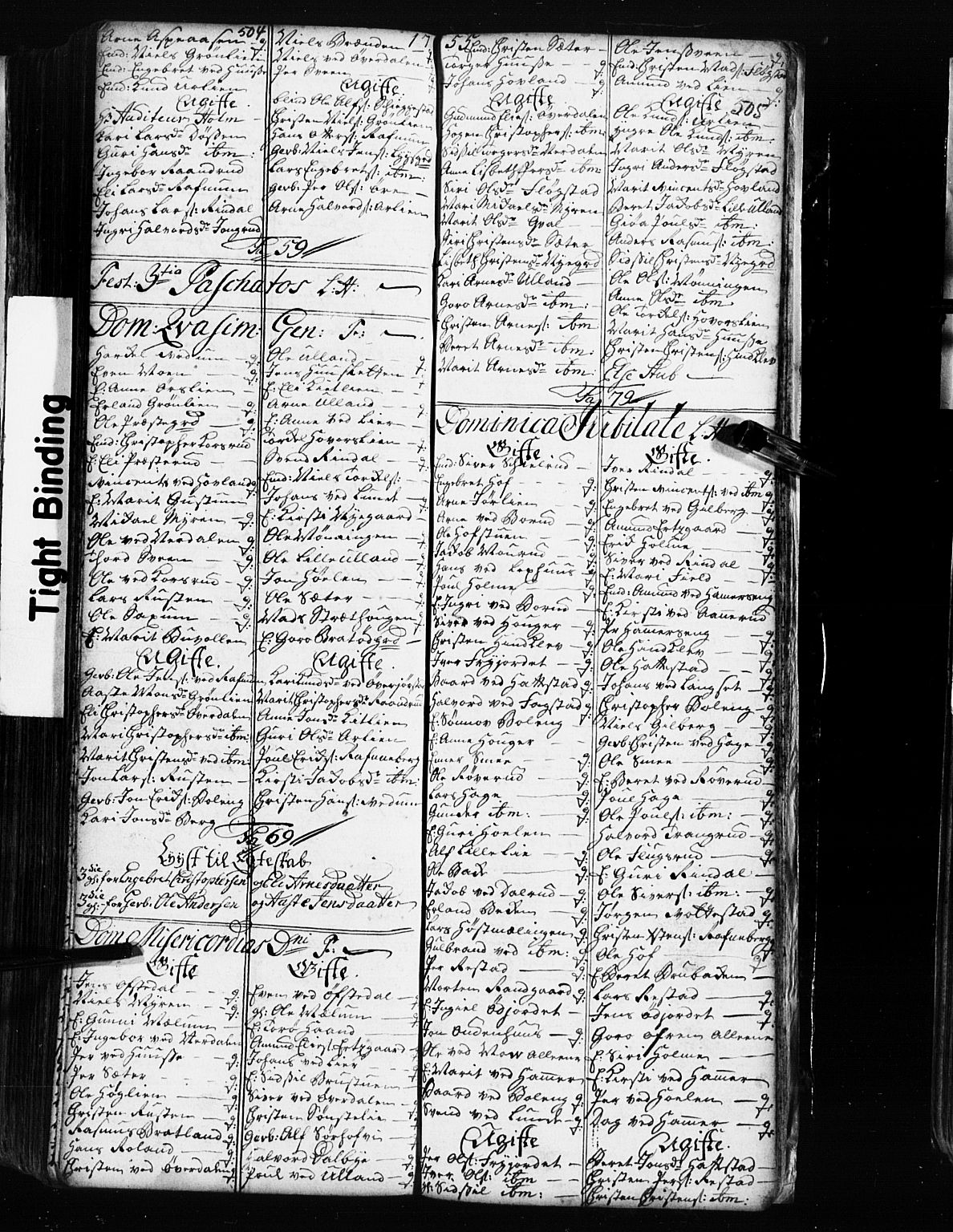 Fåberg prestekontor, AV/SAH-PREST-086/H/Ha/Hab/L0002: Parish register (copy) no. 2, 1741-1756, p. 504-505