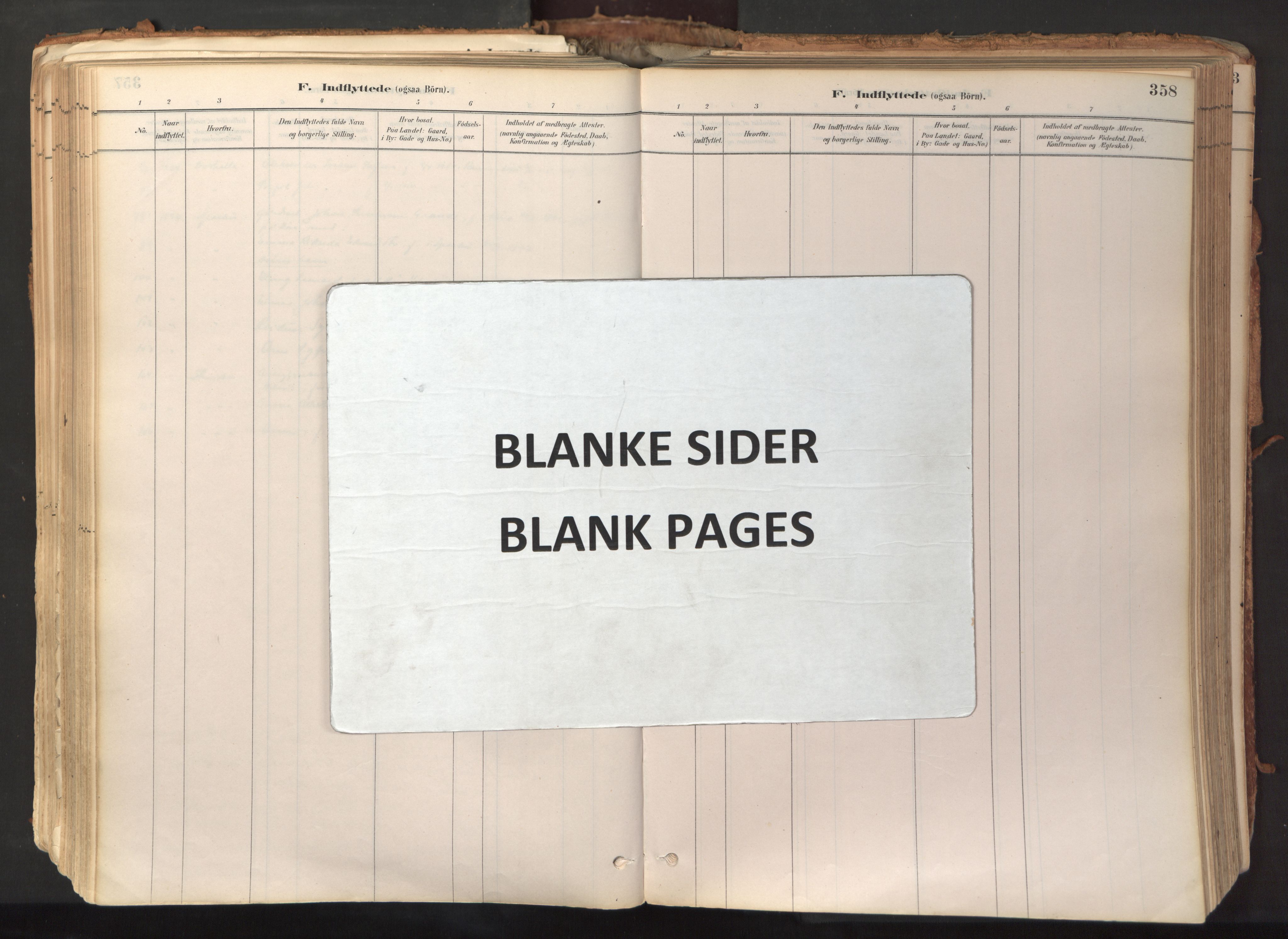 Ministerialprotokoller, klokkerbøker og fødselsregistre - Nord-Trøndelag, SAT/A-1458/758/L0519: Parish register (official) no. 758A04, 1880-1926, p. 358