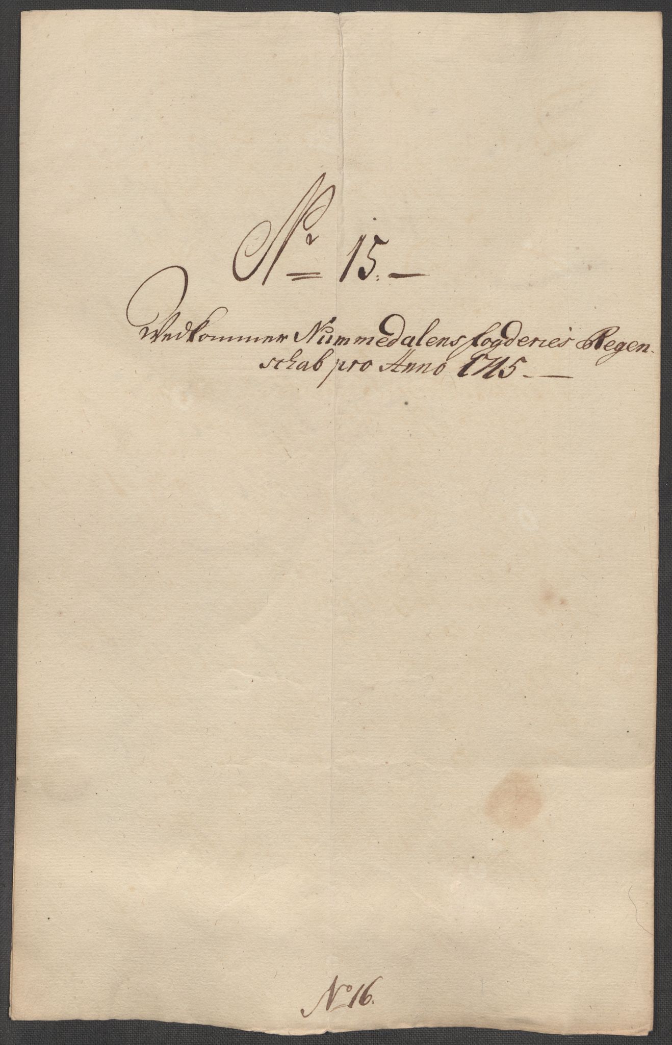 Rentekammeret inntil 1814, Reviderte regnskaper, Fogderegnskap, RA/EA-4092/R64/L4436: Fogderegnskap Namdal, 1715, p. 175