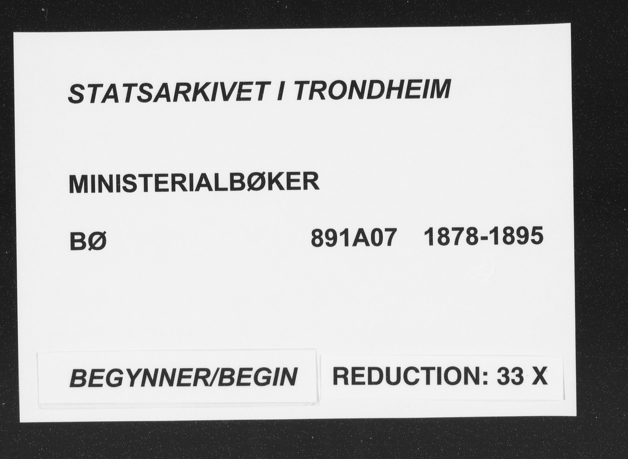 Ministerialprotokoller, klokkerbøker og fødselsregistre - Nordland, SAT/A-1459/891/L1302: Parish register (official) no. 891A07, 1878-1895