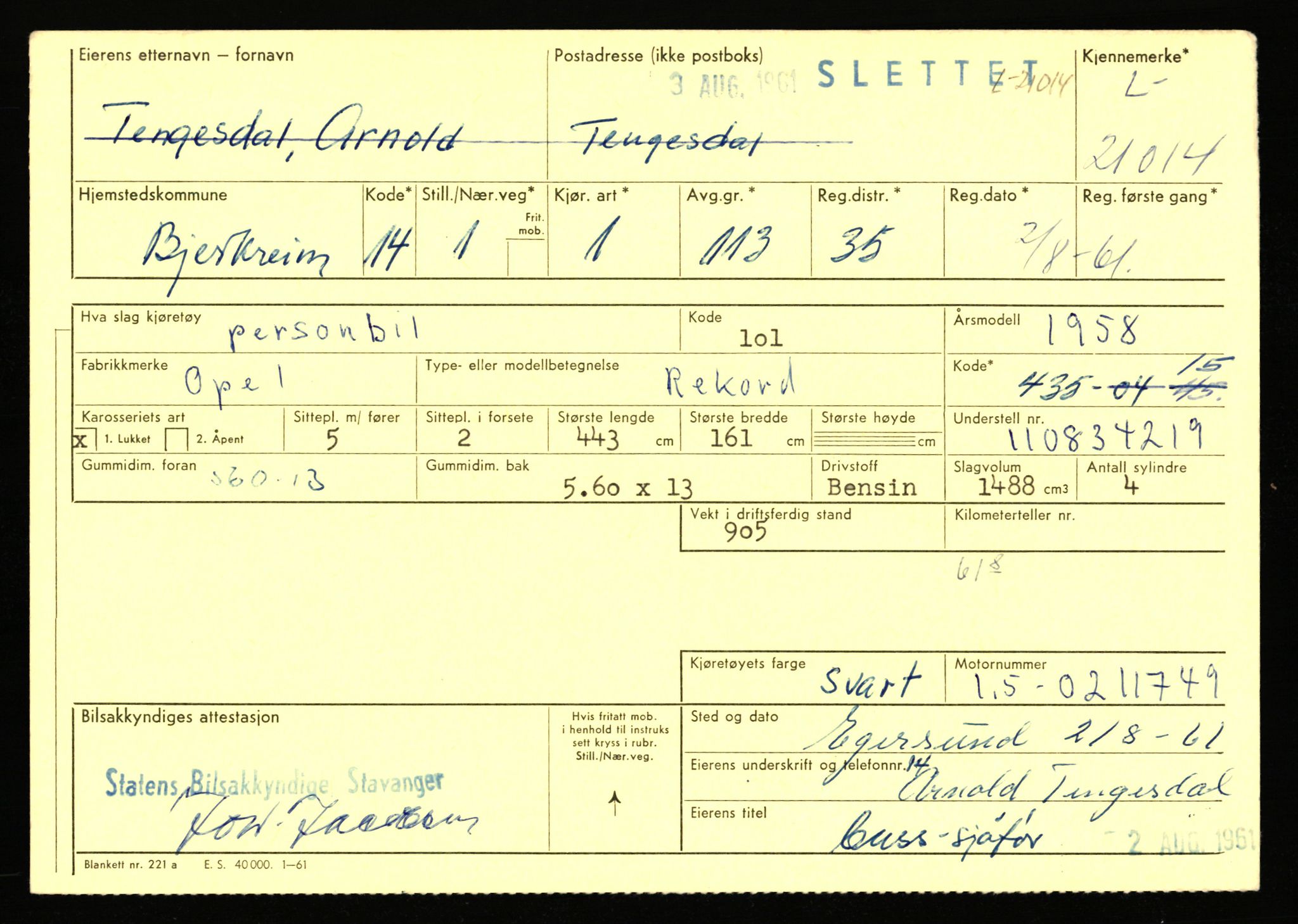 Stavanger trafikkstasjon, AV/SAST-A-101942/0/F/L0037: L-20500 - L-21499, 1930-1971, p. 1539