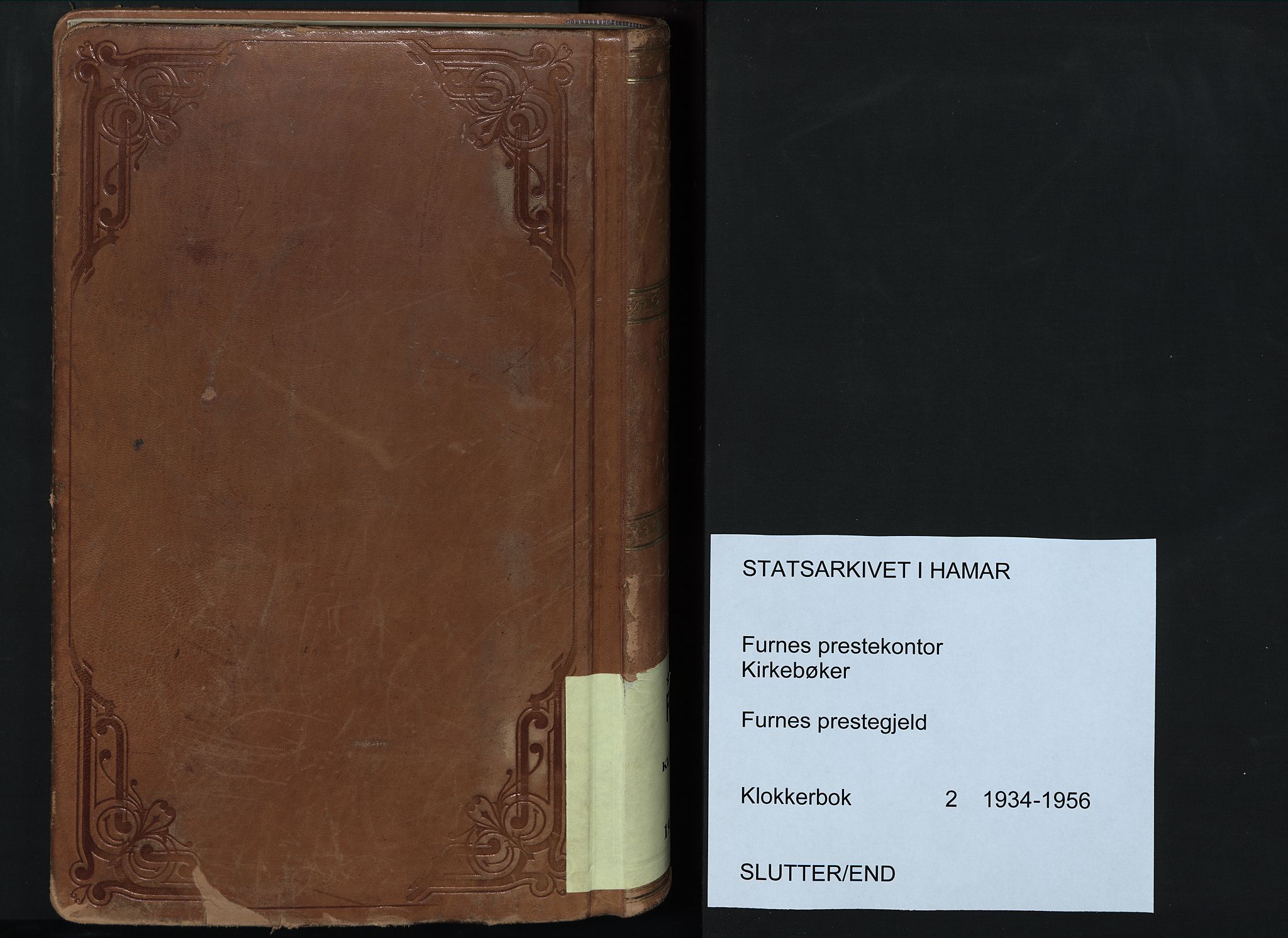 Furnes prestekontor, AV/SAH-PREST-012/L/La/L0002: Parish register (copy) no. 2, 1934-1956