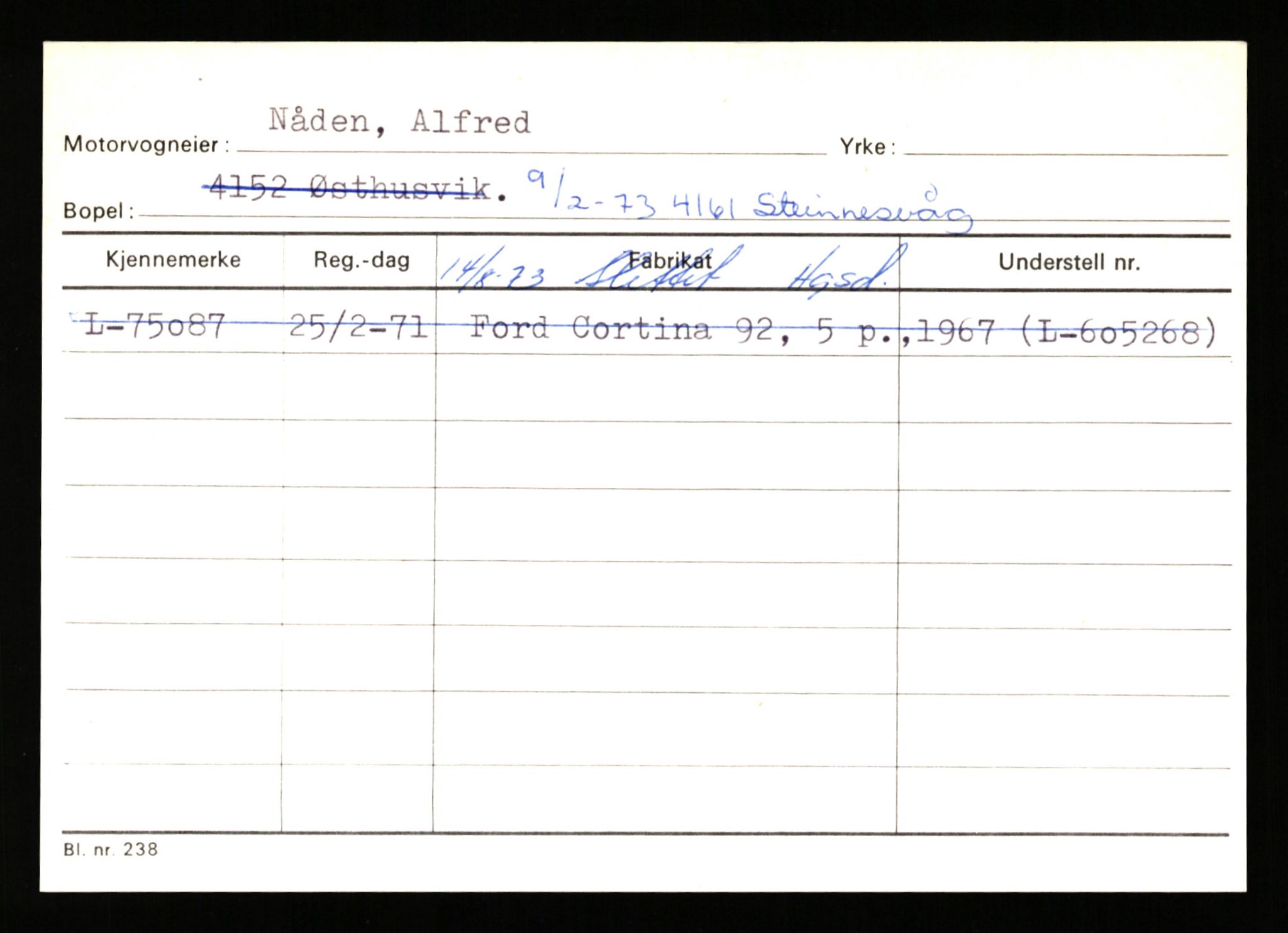 Stavanger trafikkstasjon, SAST/A-101942/0/H/L0028: Næsheim - Omastrand, 1930-1971, p. 251