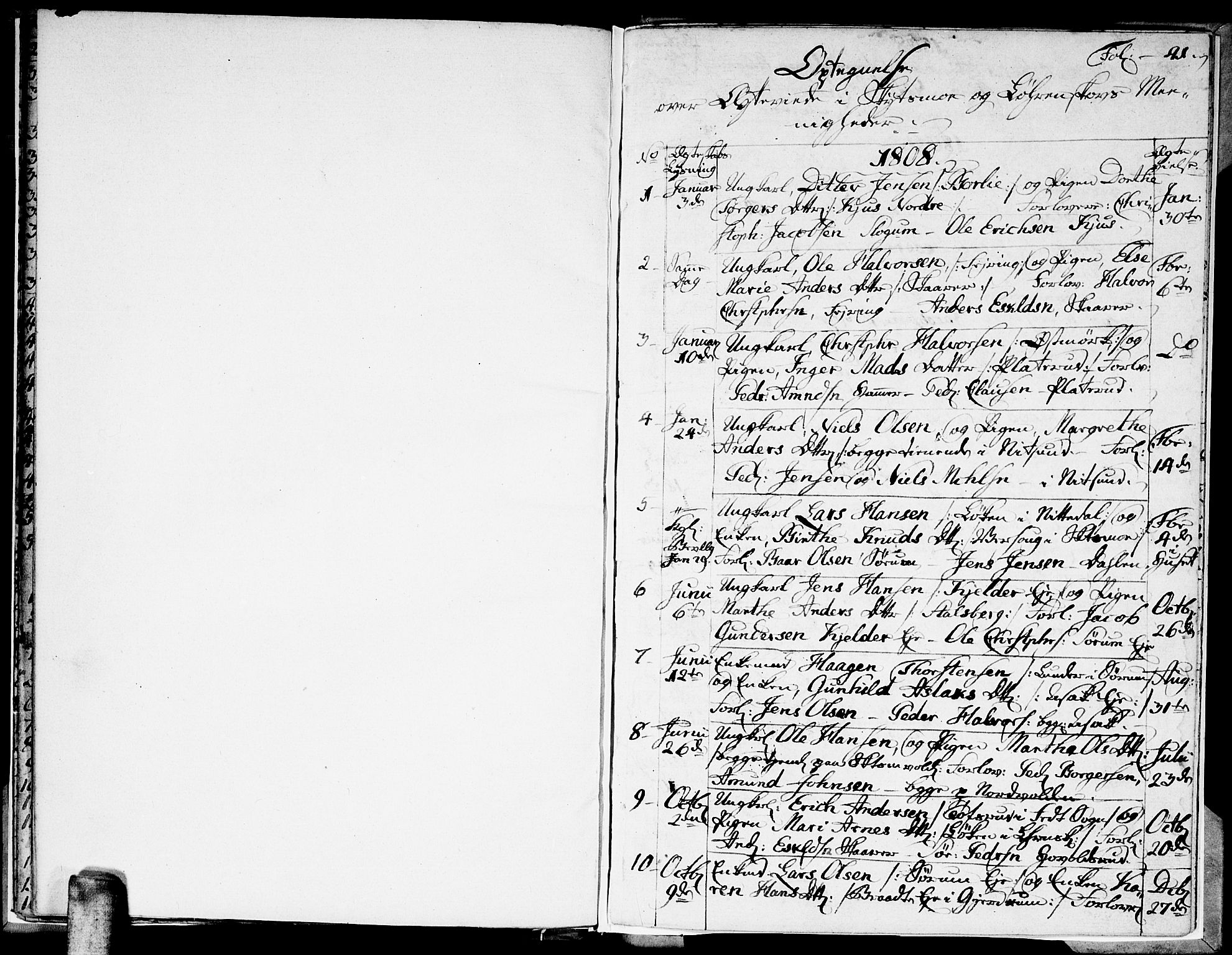 Skedsmo prestekontor Kirkebøker, SAO/A-10033a/F/Fa/L0007: Parish register (official) no. I 7, 1808-1814, p. 41