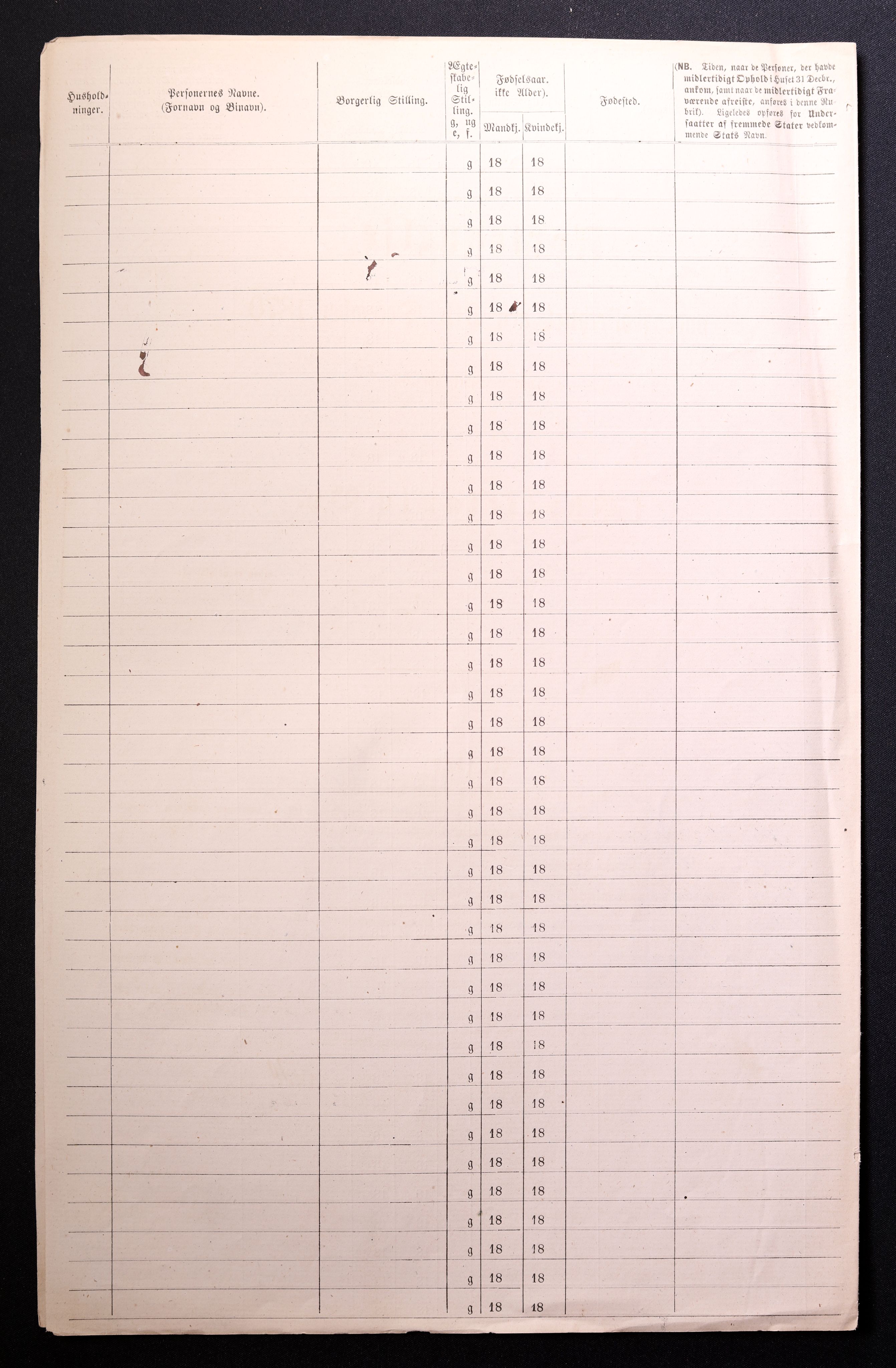 RA, 1870 census for 0301 Kristiania, 1870, p. 1657