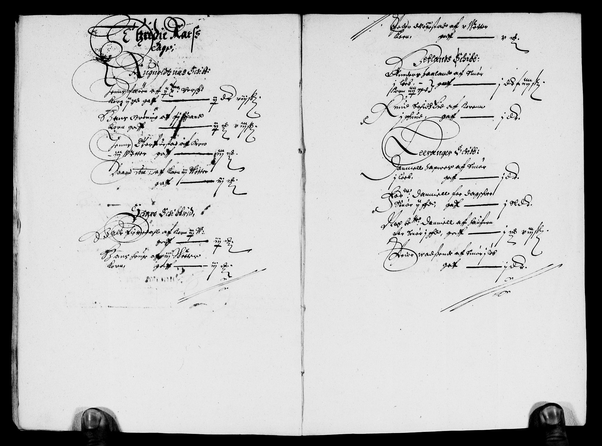Rentekammeret inntil 1814, Reviderte regnskaper, Lensregnskaper, AV/RA-EA-5023/R/Rb/Rbs/L0035: Stavanger len, 1648-1655