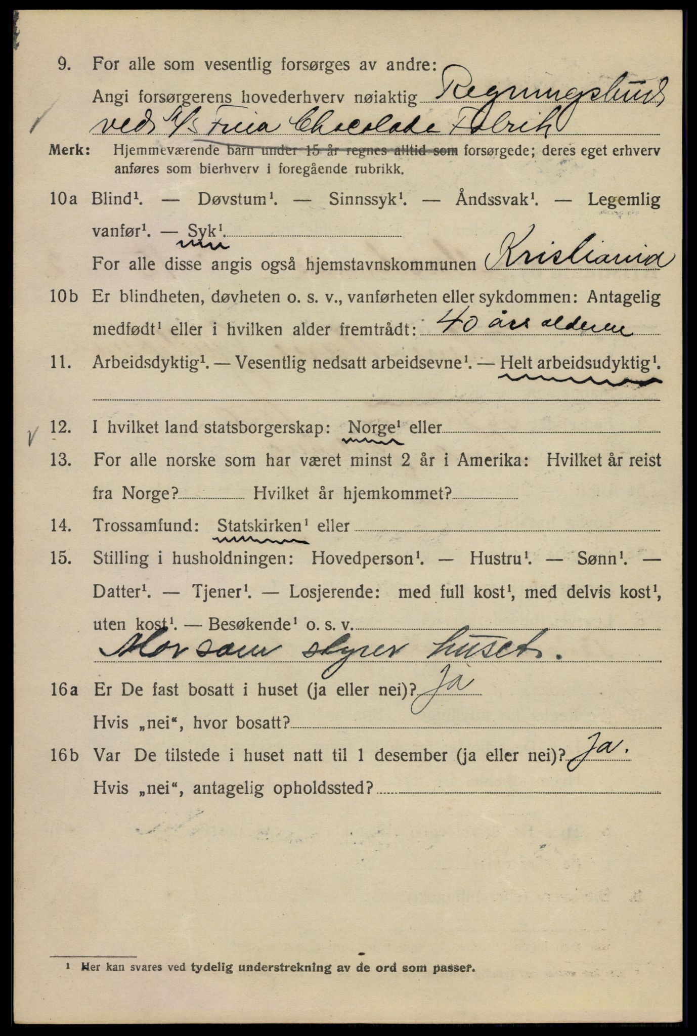 SAO, 1920 census for Kristiania, 1920, p. 392466