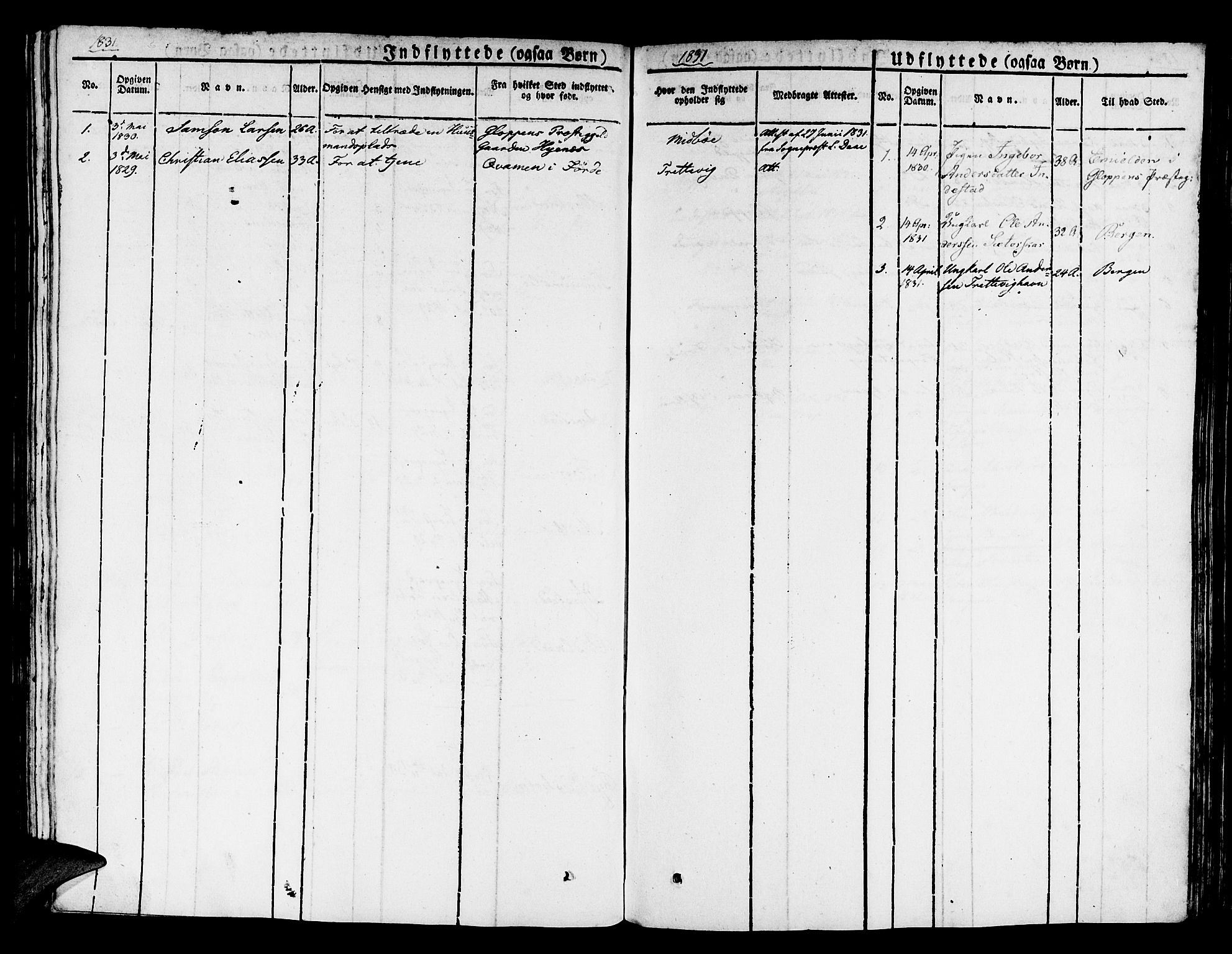 Kinn sokneprestembete, SAB/A-80801/H/Haa/Haaa/L0004/0002: Parish register (official) no. A 4II, 1822-1840, p. 8