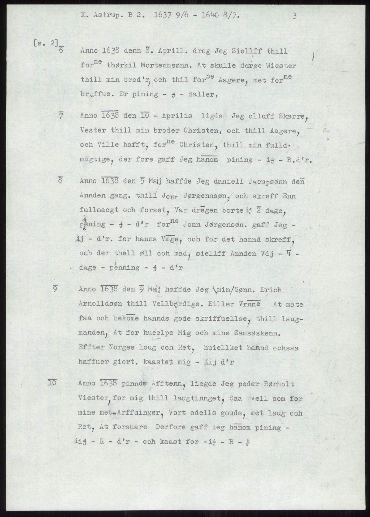 Samlinger til kildeutgivelse, Diplomavskriftsamlingen, AV/RA-EA-4053/H/Ha, p. 1334