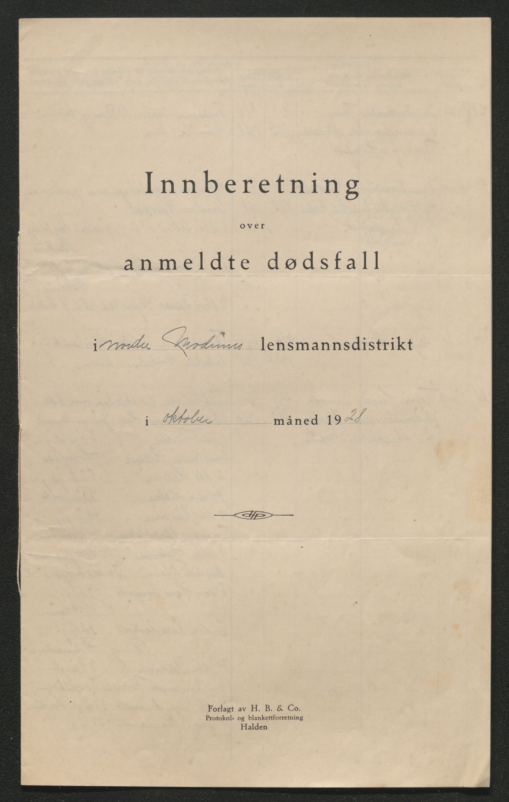 Eiker, Modum og Sigdal sorenskriveri, AV/SAKO-A-123/H/Ha/Hab/L0045: Dødsfallsmeldinger, 1928-1929, p. 480