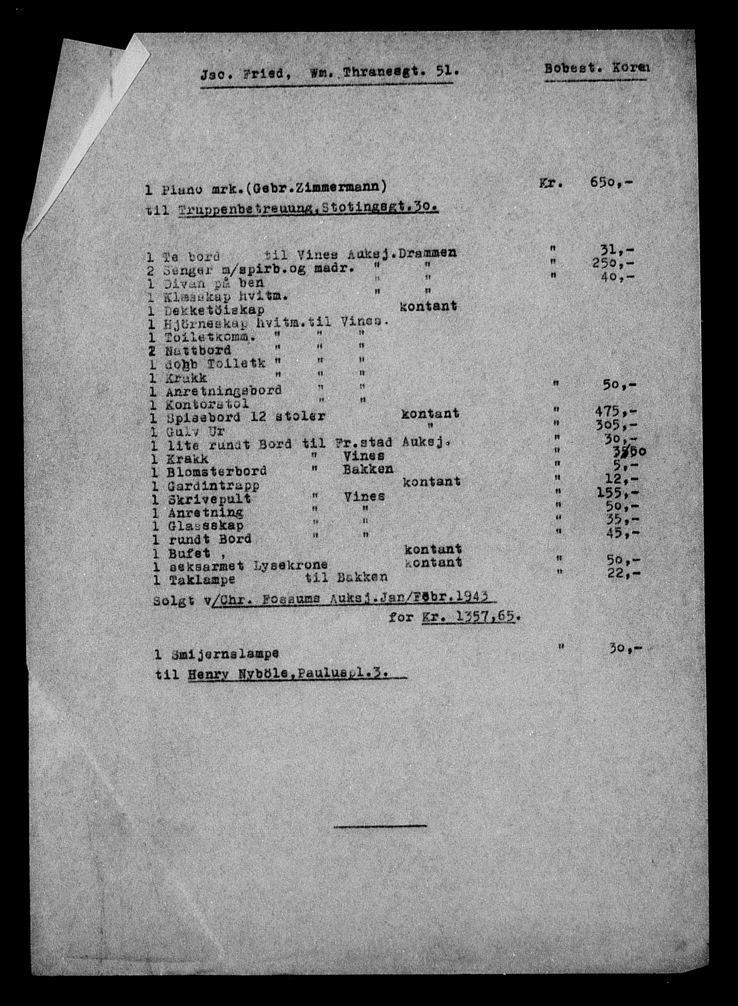 Justisdepartementet, Tilbakeføringskontoret for inndratte formuer, AV/RA-S-1564/H/Hc/Hcc/L0936: --, 1945-1947, p. 599