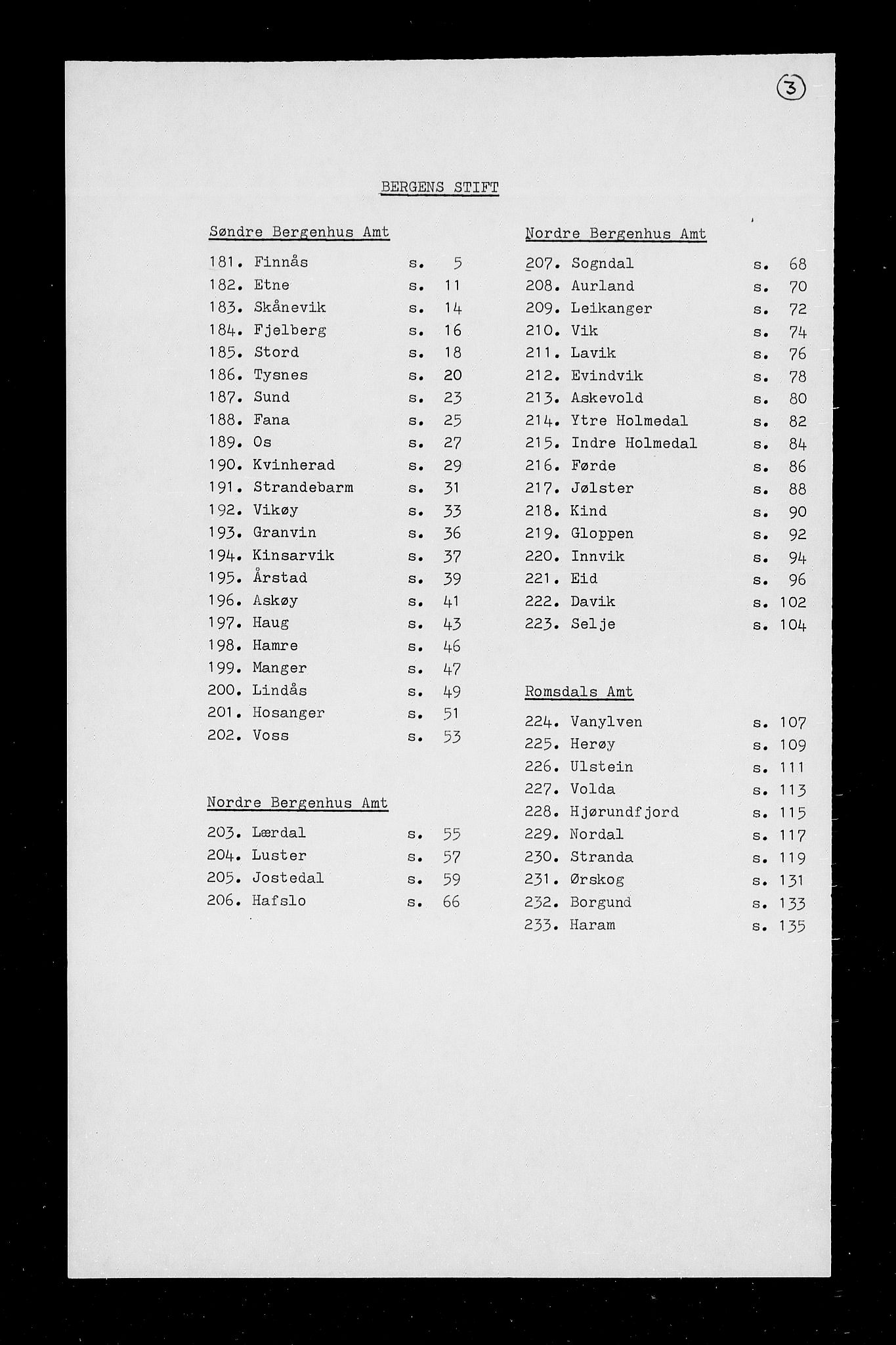 RA, Census 1815, vol. 2: Bergen stift and Trondheim stift, 1815, p. 4