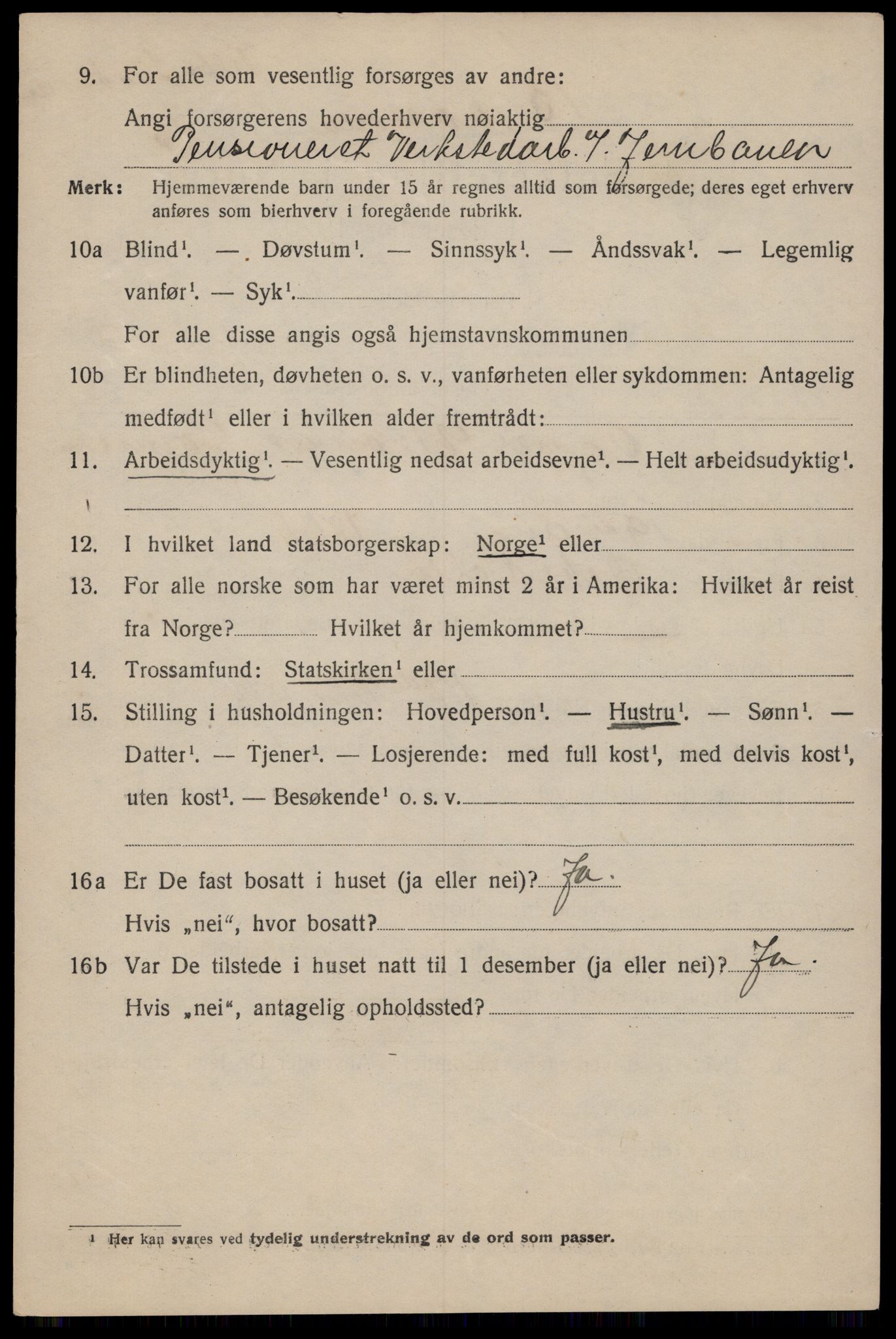 SAT, 1920 census for Trondheim, 1920, p. 38431