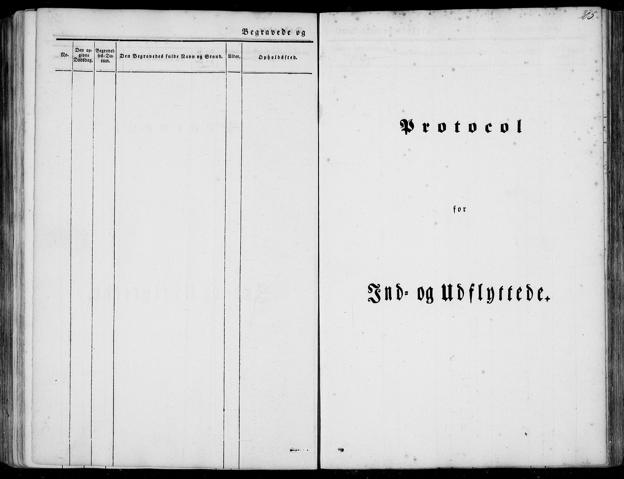 Ministerialprotokoller, klokkerbøker og fødselsregistre - Møre og Romsdal, SAT/A-1454/515/L0209: Parish register (official) no. 515A05, 1847-1868, p. 305