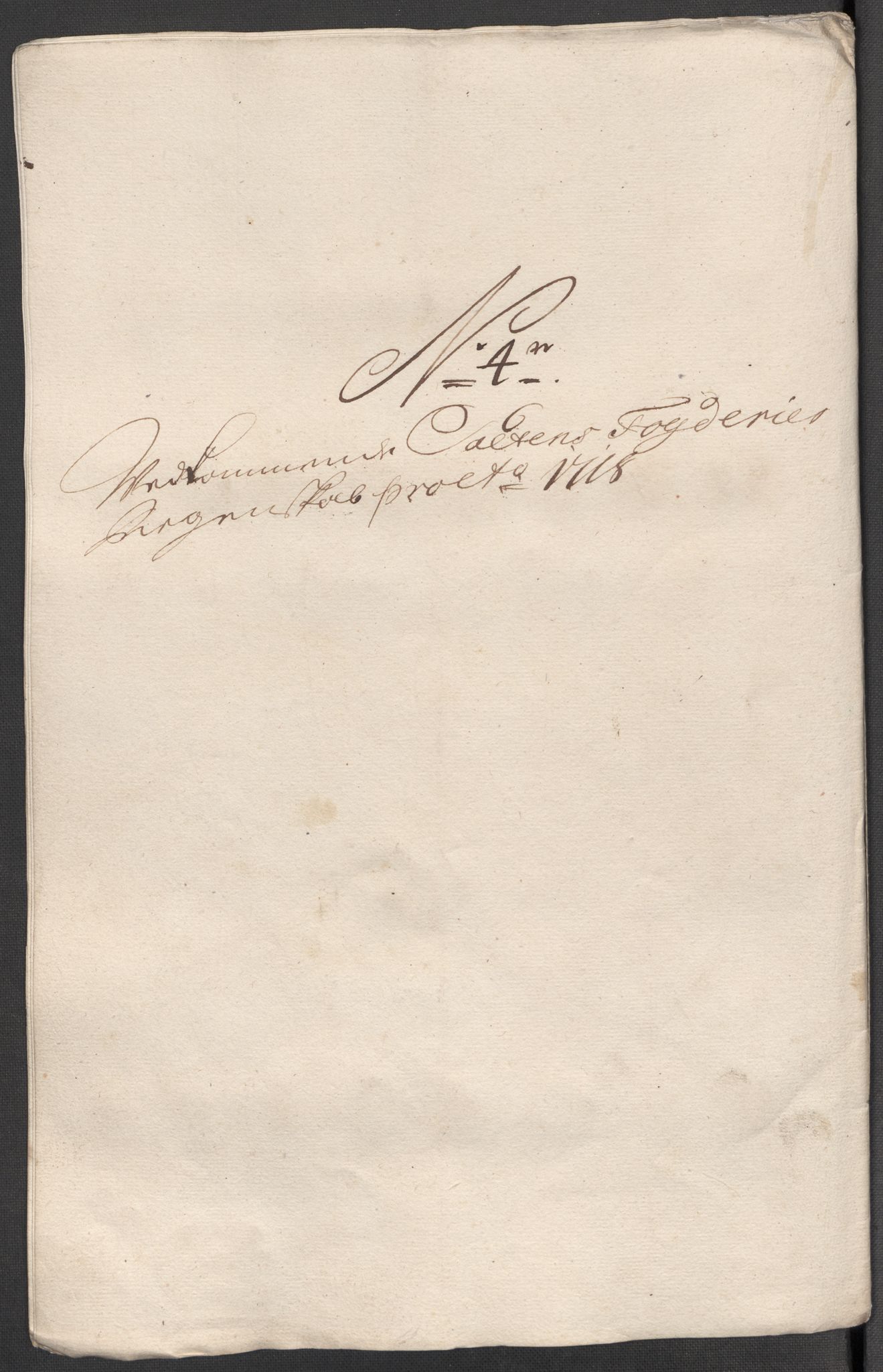 Rentekammeret inntil 1814, Reviderte regnskaper, Fogderegnskap, AV/RA-EA-4092/R66/L4588: Fogderegnskap Salten, 1718, p. 135