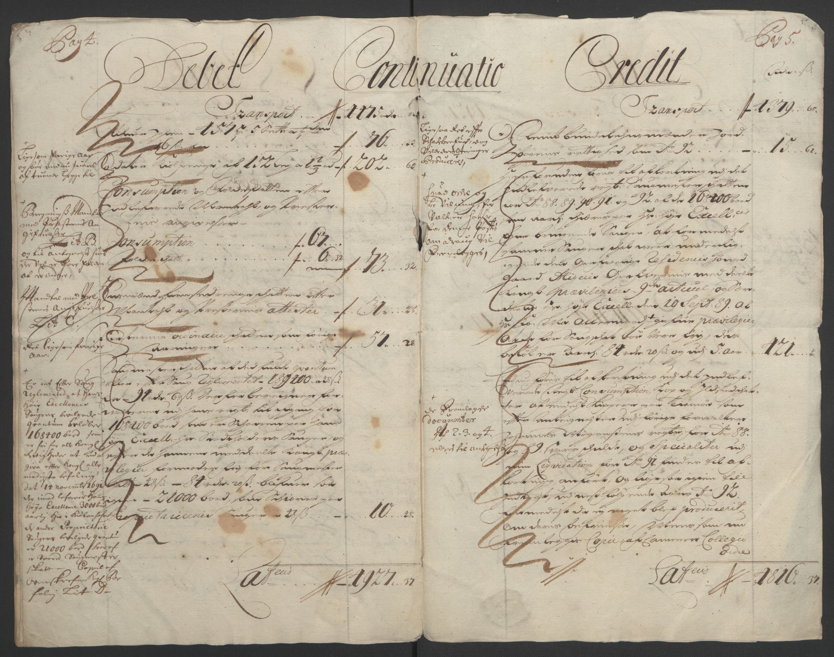 Rentekammeret inntil 1814, Reviderte regnskaper, Fogderegnskap, AV/RA-EA-4092/R33/L1974: Fogderegnskap Larvik grevskap, 1693-1695, p. 14