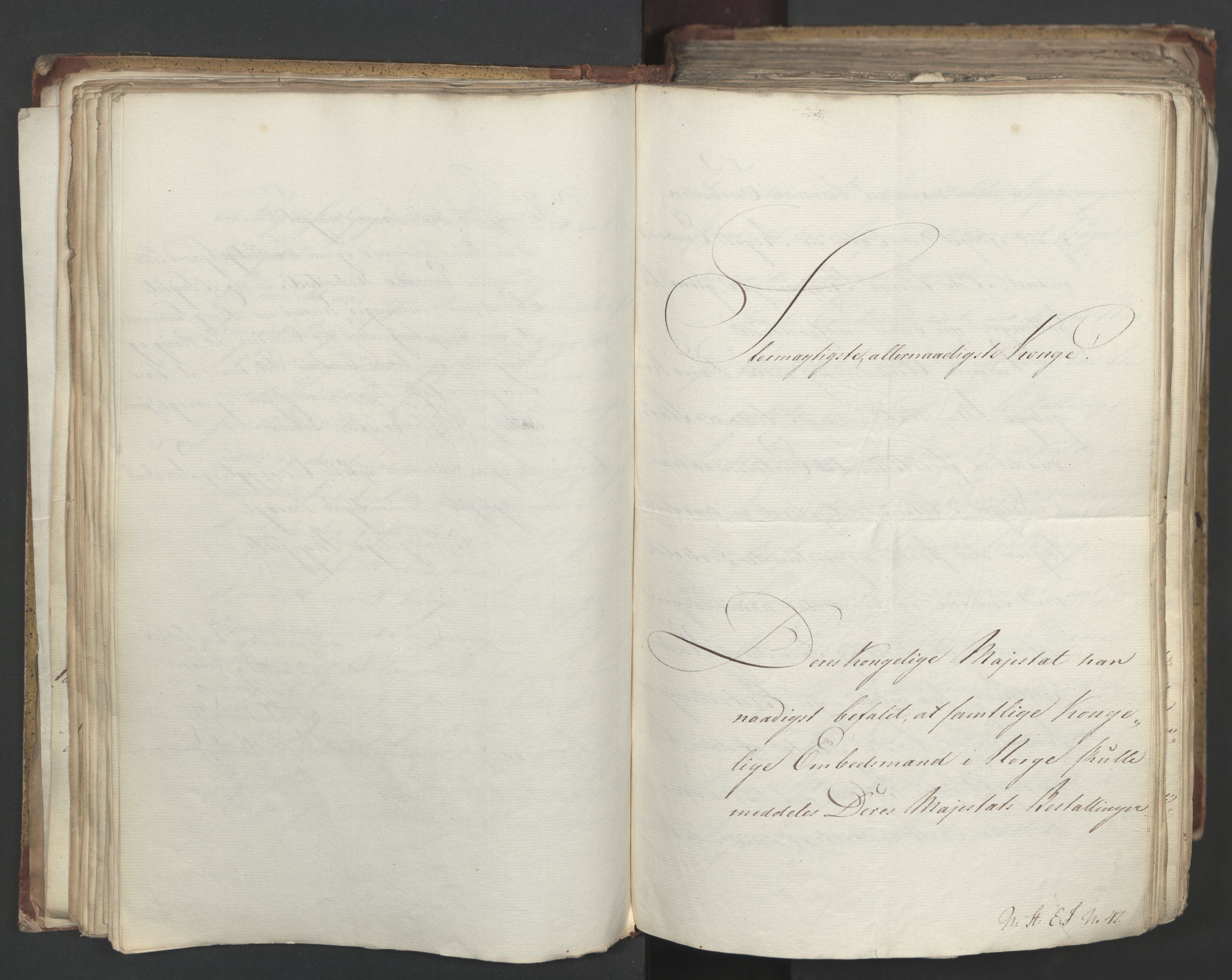 Statsrådsavdelingen i Stockholm, AV/RA-S-1003/D/Da/L0001: Regjeringsinnstillinger nr. 1-262, 1814-1815, p. 96