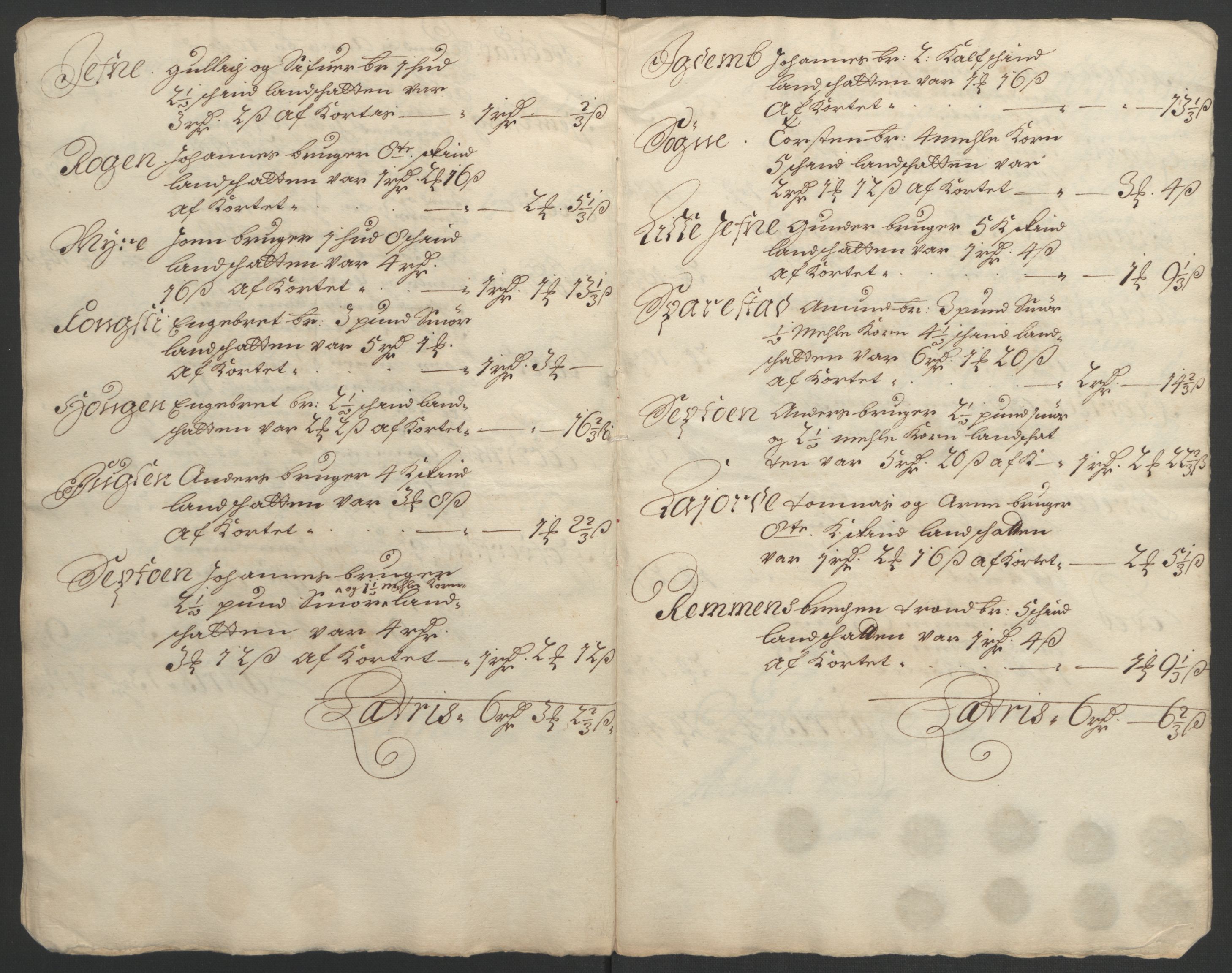 Rentekammeret inntil 1814, Reviderte regnskaper, Fogderegnskap, AV/RA-EA-4092/R18/L1290: Fogderegnskap Hadeland, Toten og Valdres, 1691, p. 265