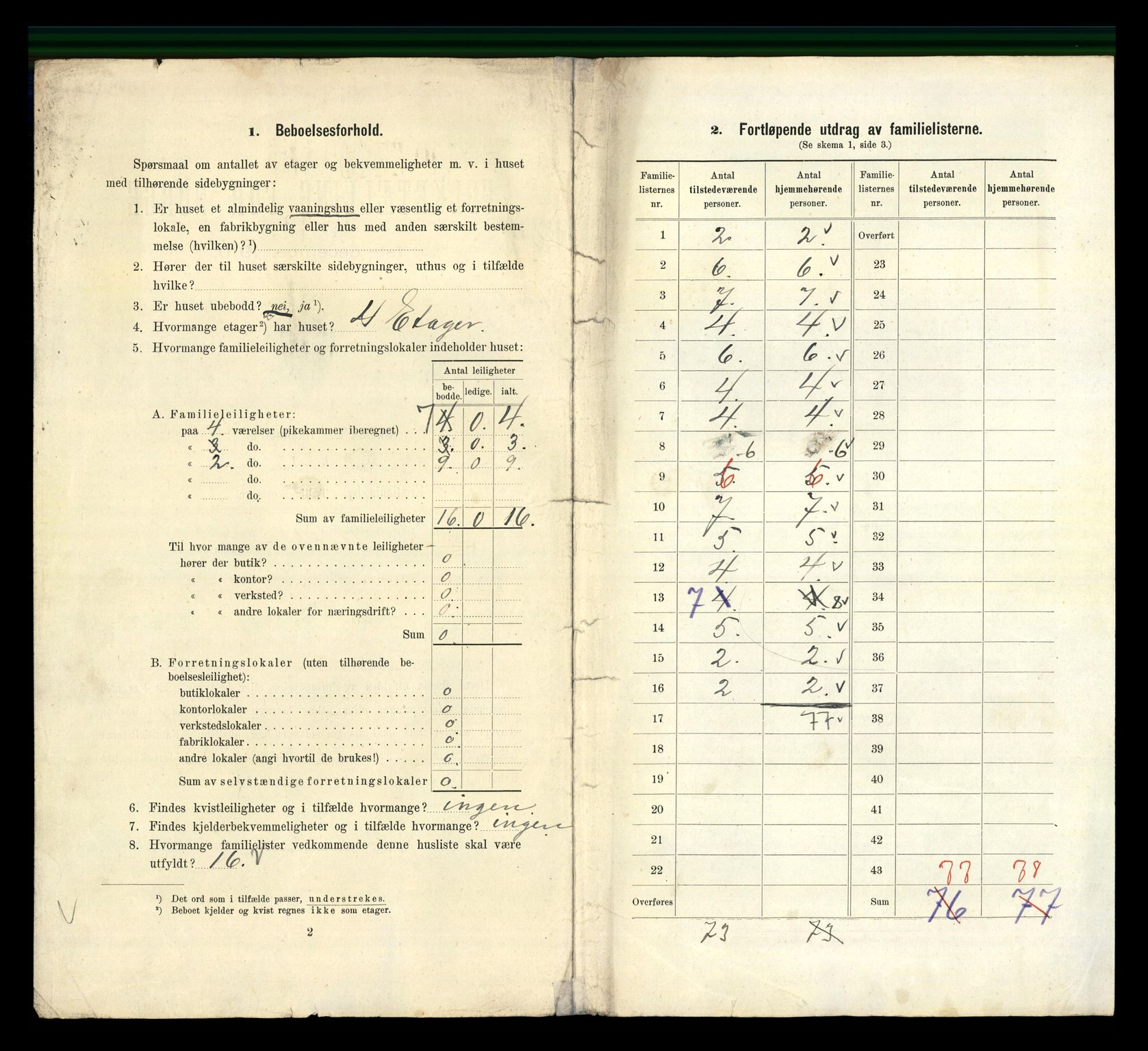 RA, 1910 census for Kristiania, 1910, p. 52546