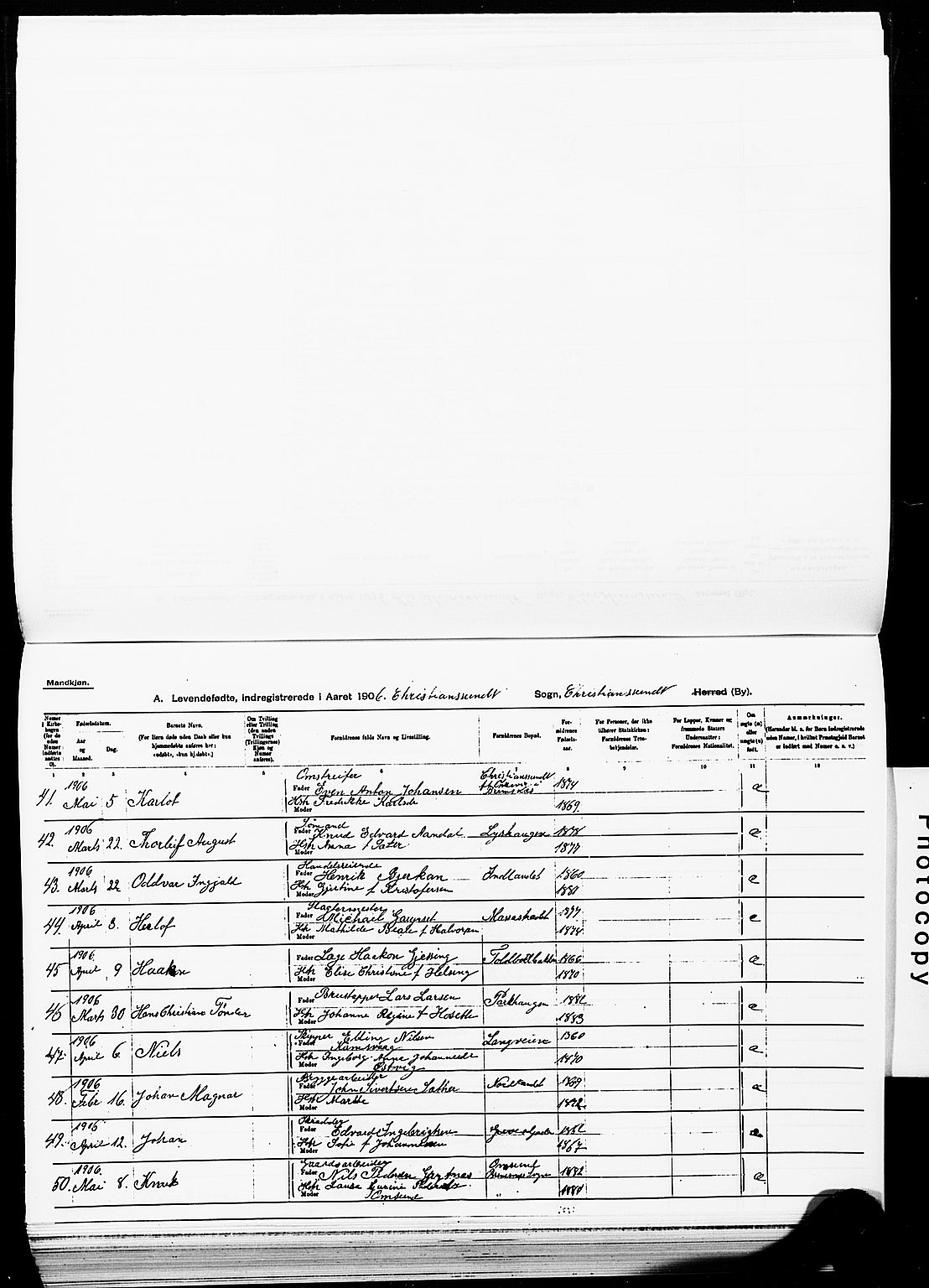 Ministerialprotokoller, klokkerbøker og fødselsregistre - Møre og Romsdal, AV/SAT-A-1454/572/L0858: Parish register (official) no. 572D02, 1903-1912