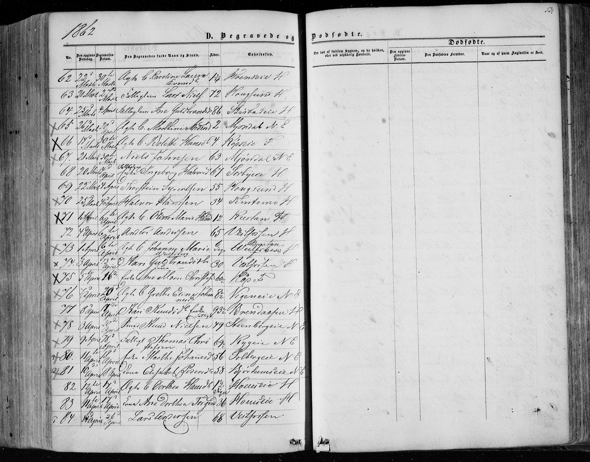 Eiker kirkebøker, SAKO/A-4/F/Fa/L0016: Parish register (official) no. I 16, 1860-1868, p. 526