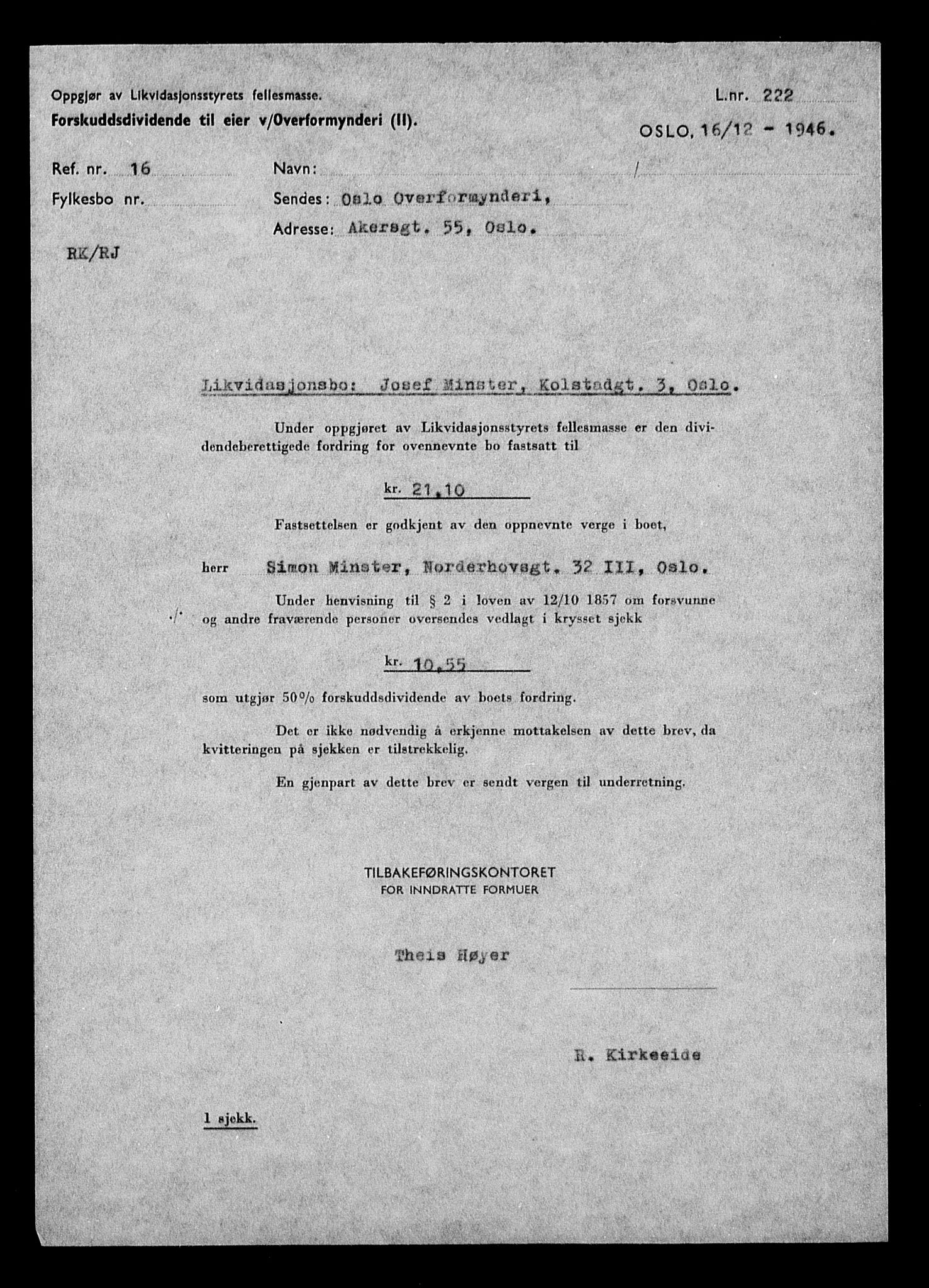 Justisdepartementet, Tilbakeføringskontoret for inndratte formuer, RA/S-1564/H/Hc/Hcc/L0965: --, 1945-1947, p. 558