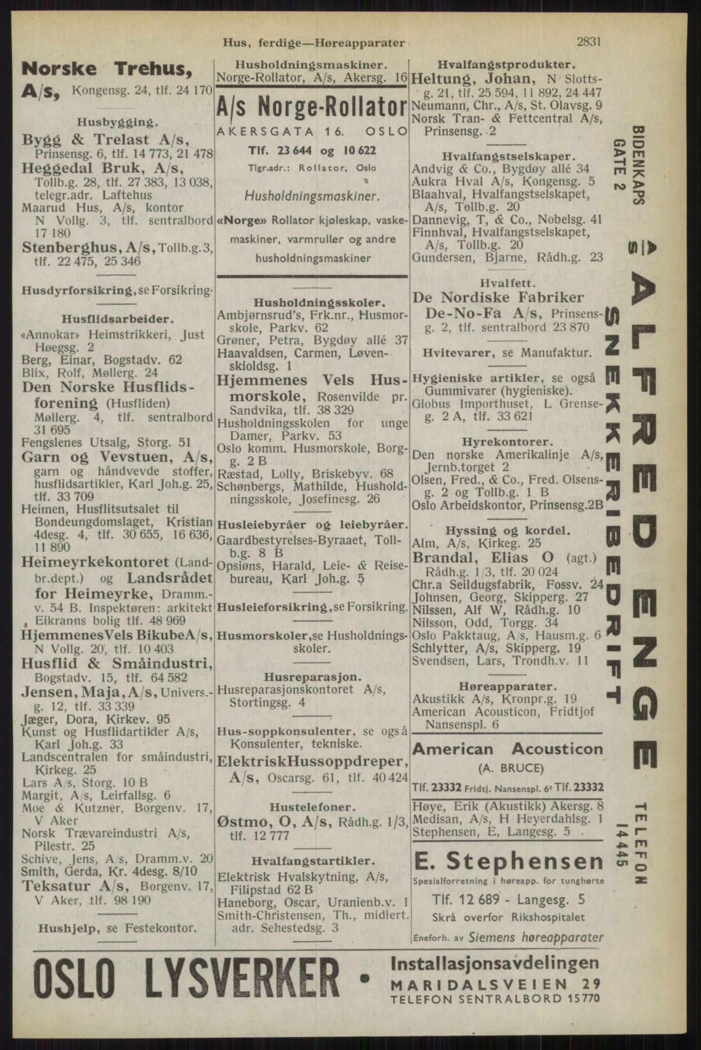 Kristiania/Oslo adressebok, PUBL/-, 1944, p. 2831
