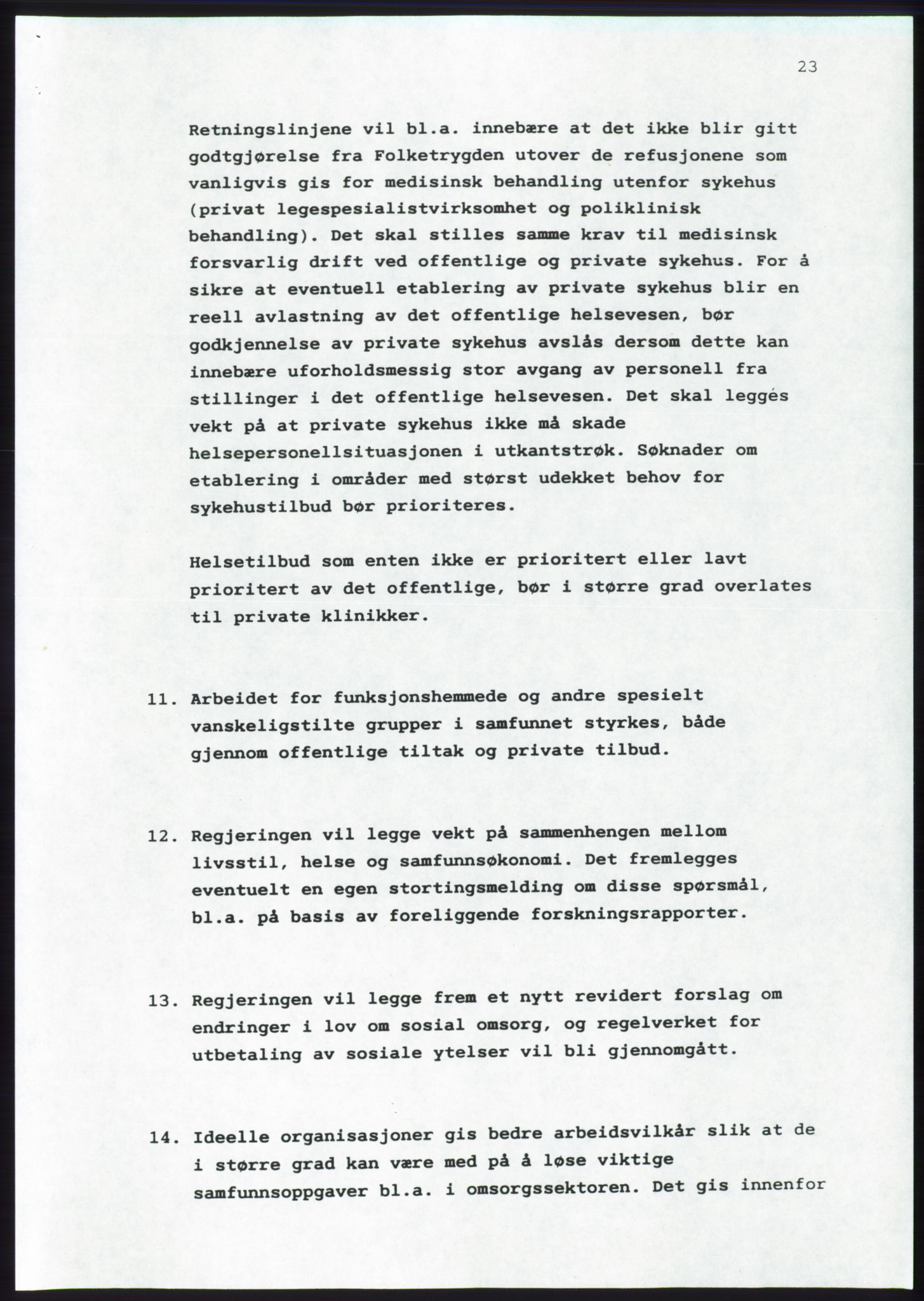 Forhandlingsmøtene 1989 mellom Høyre, KrF og Senterpartiet om dannelse av regjering, AV/RA-PA-0697/A/L0001: Forhandlingsprotokoll med vedlegg, 1989, p. 551