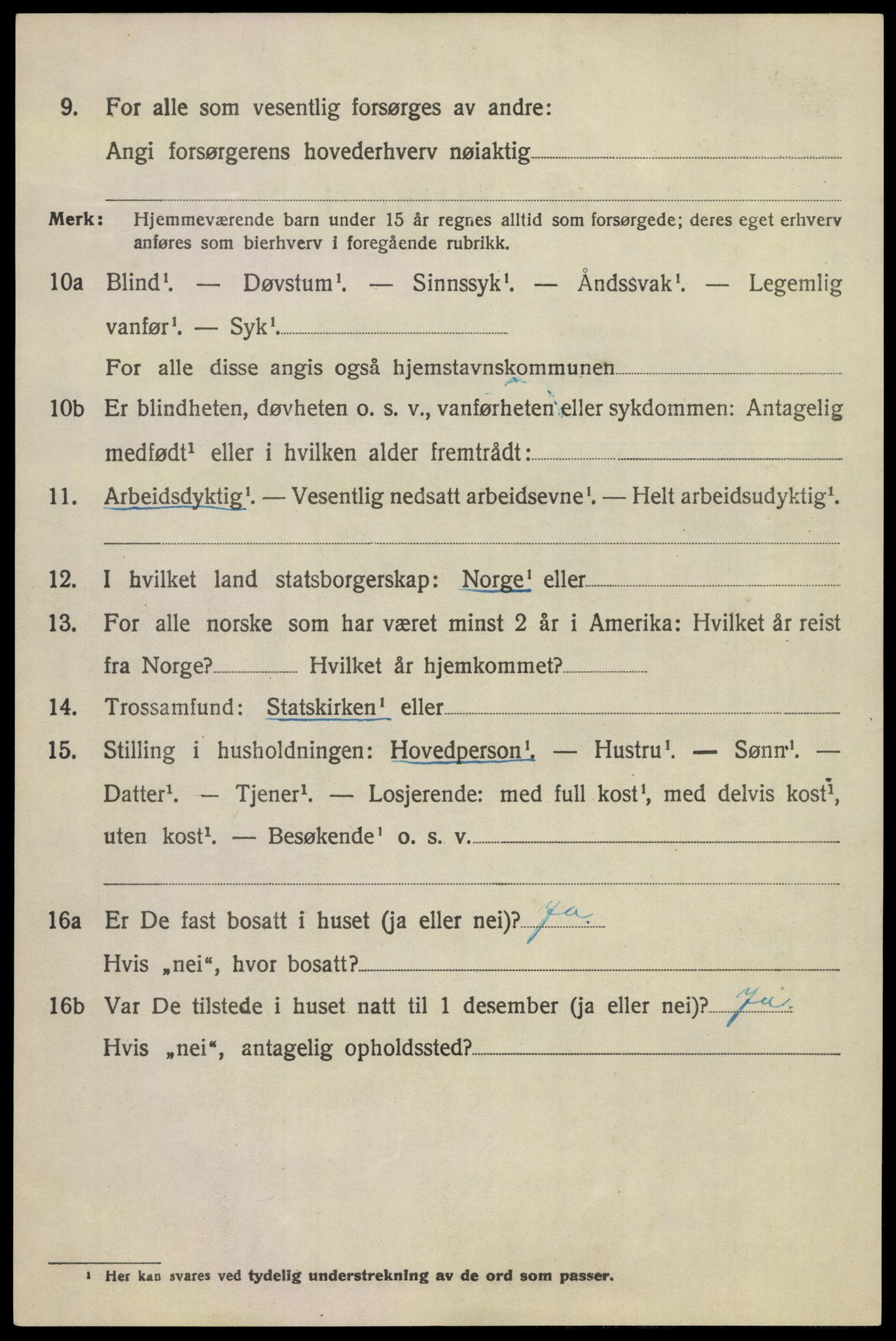 SAKO, 1920 census for Hedrum, 1920, p. 8590