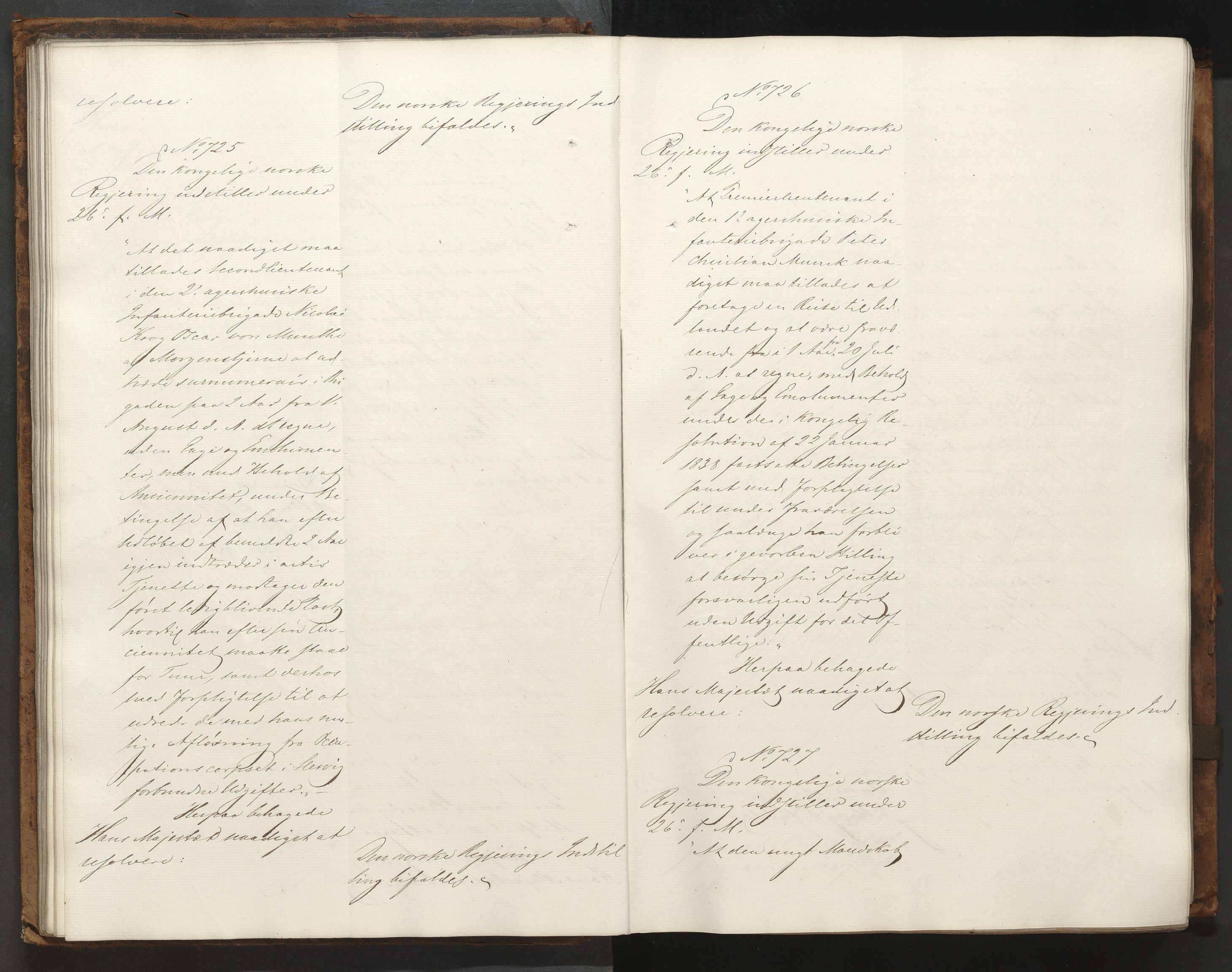 Statsrådssekretariatet, AV/RA-S-1001/A/Ab/L0072: Kgl. res. nr. 633-1445, 2. halvår, 1850