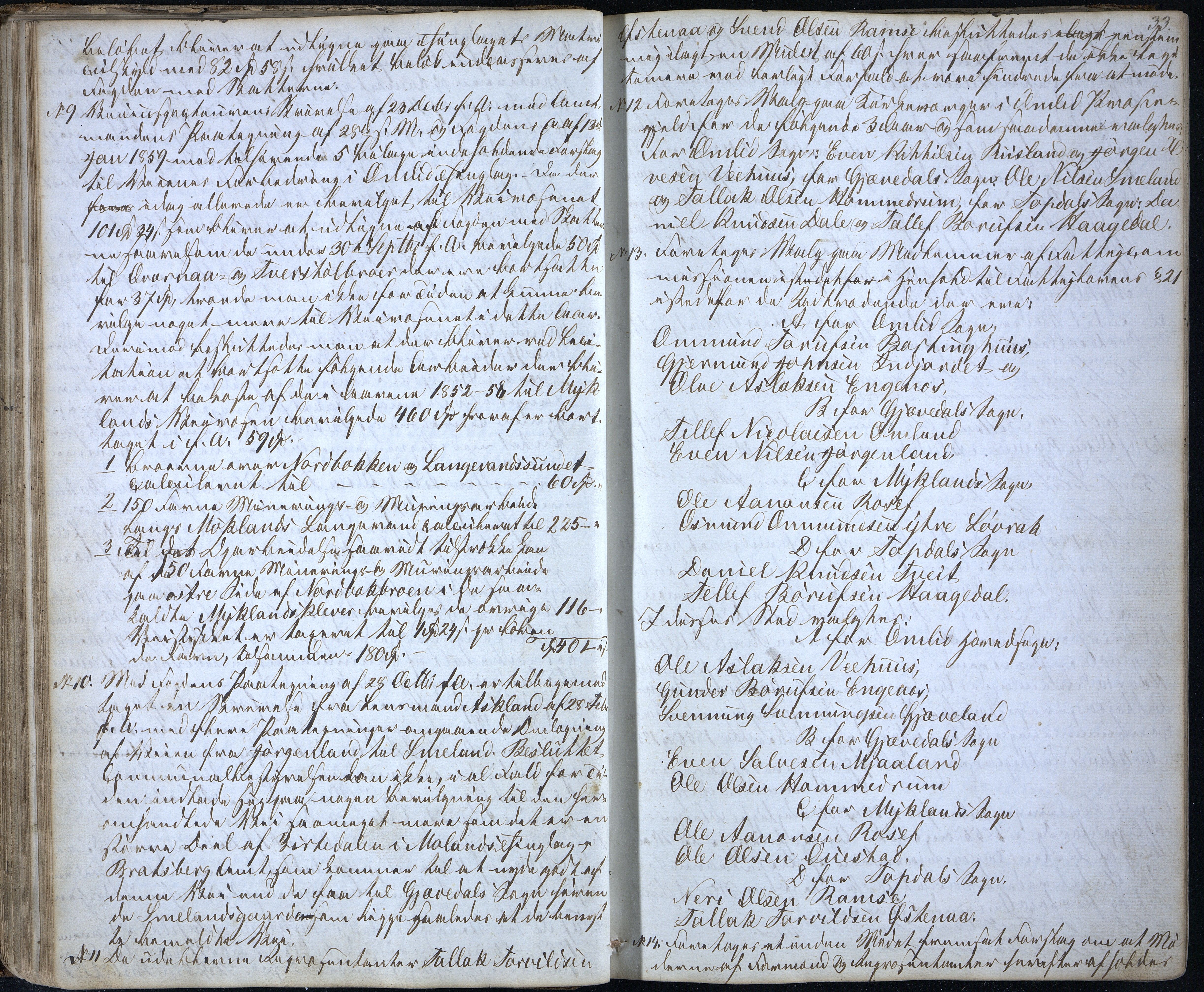 Åmli kommune før 1985, AAKS/KA0929-PK/01/01a/L0002: Møtebok, 1855-1868, p. 33