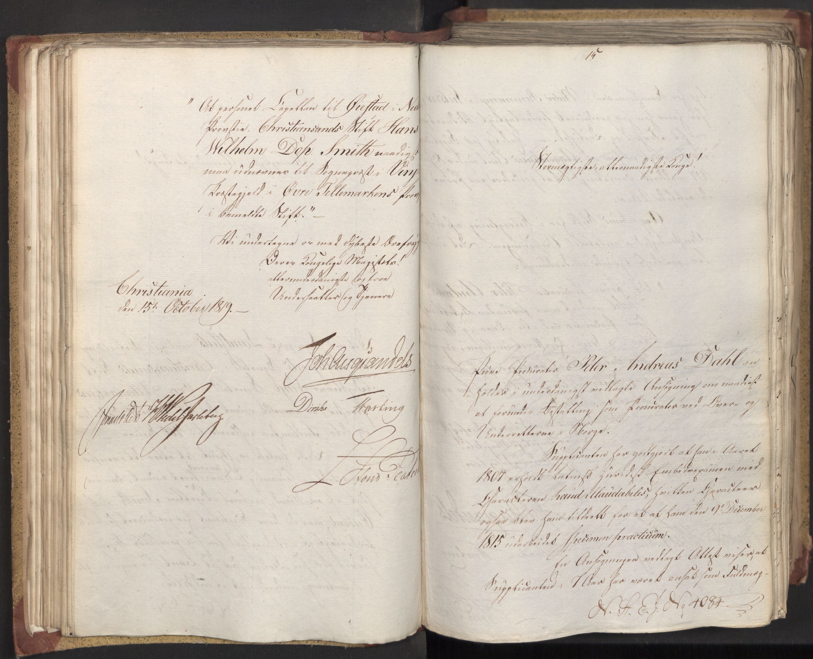 Statsrådsavdelingen i Stockholm, AV/RA-S-1003/D/Da/L0020: Regjeringsinnstillinger nr. 4053-4232, 1819, p. 72