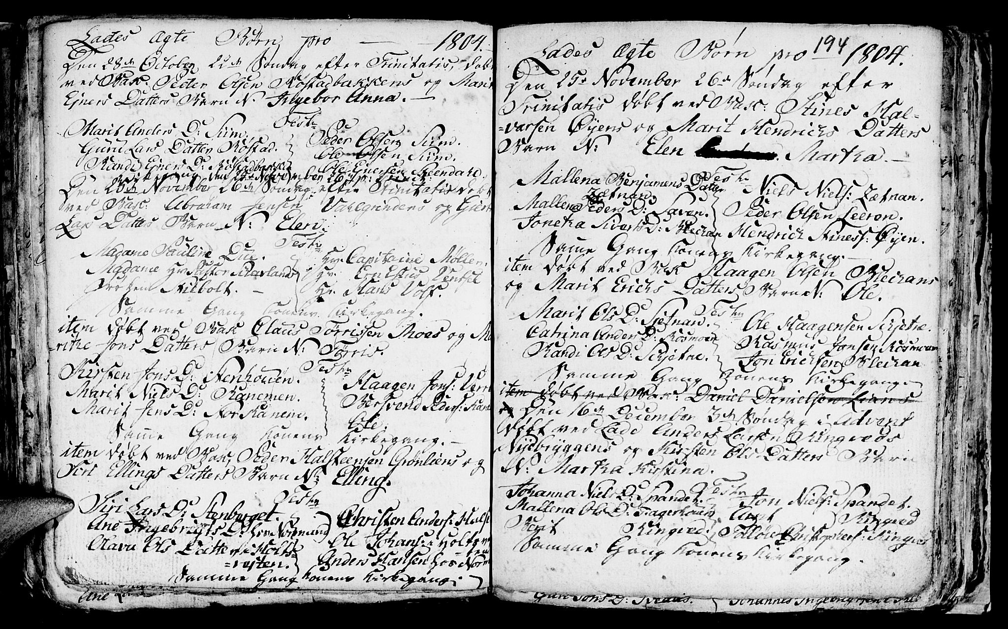 Ministerialprotokoller, klokkerbøker og fødselsregistre - Sør-Trøndelag, SAT/A-1456/606/L0305: Parish register (copy) no. 606C01, 1757-1819, p. 194