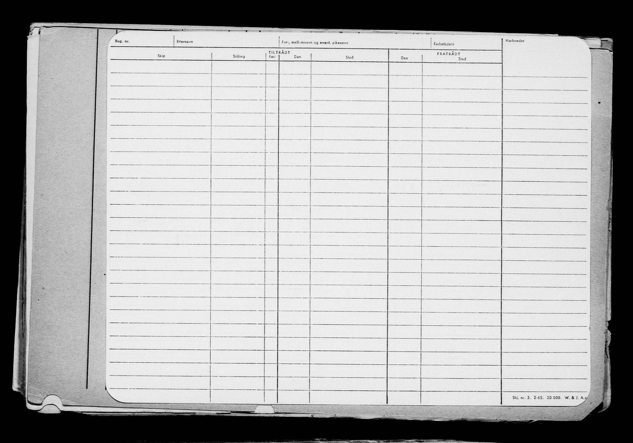 Direktoratet for sjømenn, AV/RA-S-3545/G/Gb/L0213: Hovedkort, 1922, p. 184