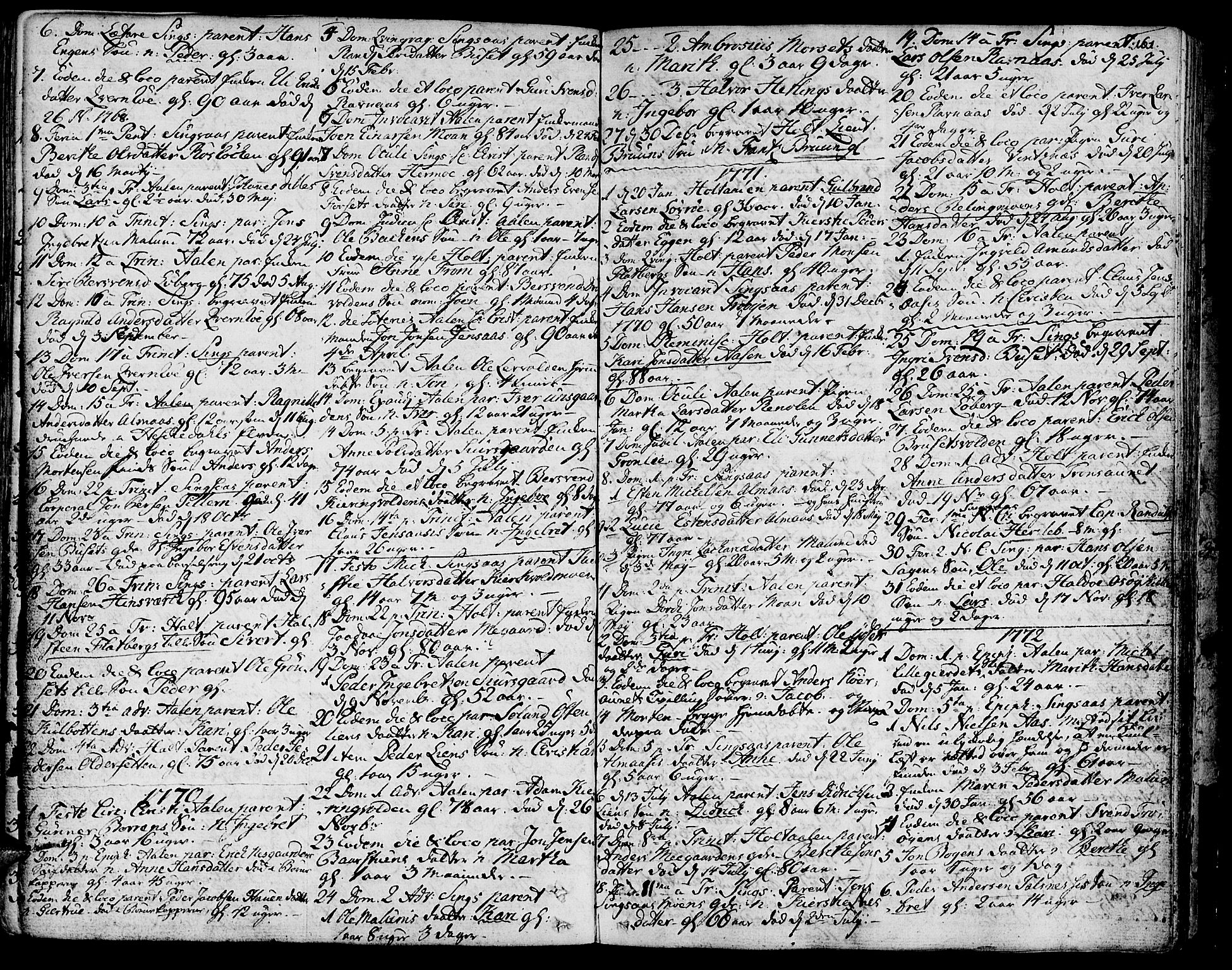 Ministerialprotokoller, klokkerbøker og fødselsregistre - Sør-Trøndelag, SAT/A-1456/685/L0952: Parish register (official) no. 685A01, 1745-1804, p. 161