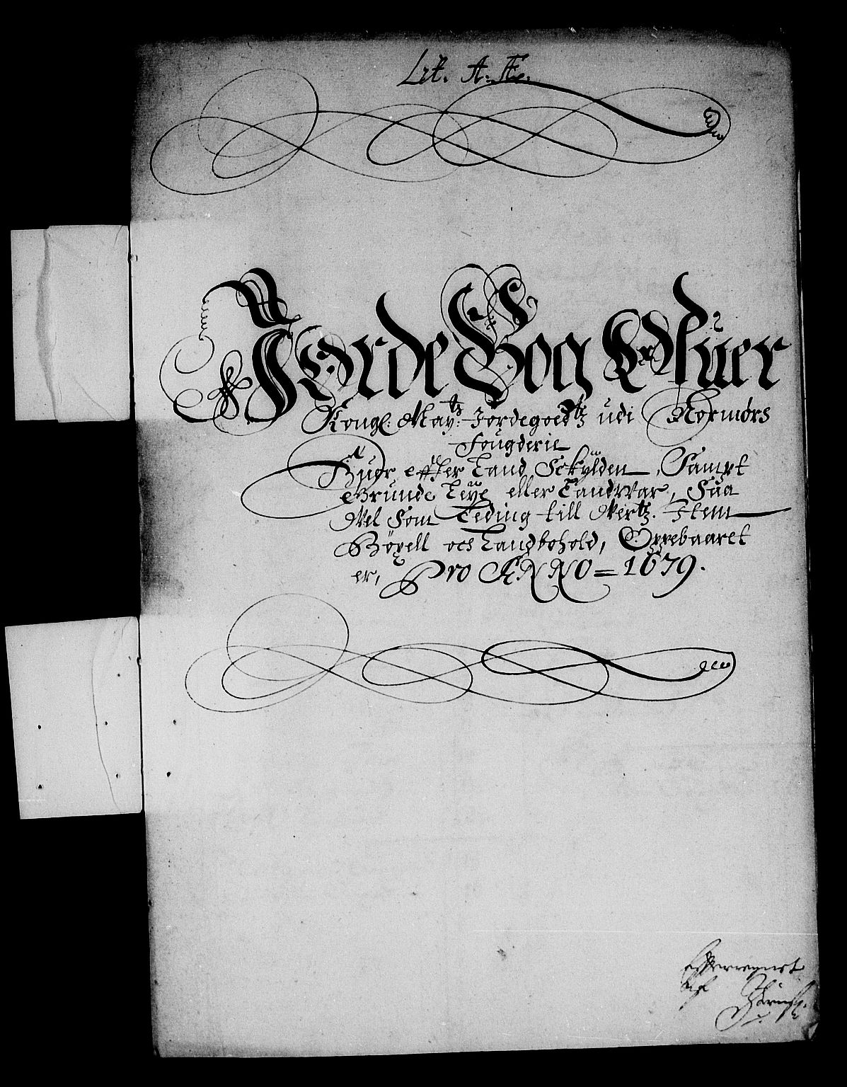 Rentekammeret inntil 1814, Reviderte regnskaper, Stiftamtstueregnskaper, Trondheim stiftamt og Nordland amt, AV/RA-EA-6044/R/Re/L0056: Trondheim stiftamt og Nordland amt, 1675-1679
