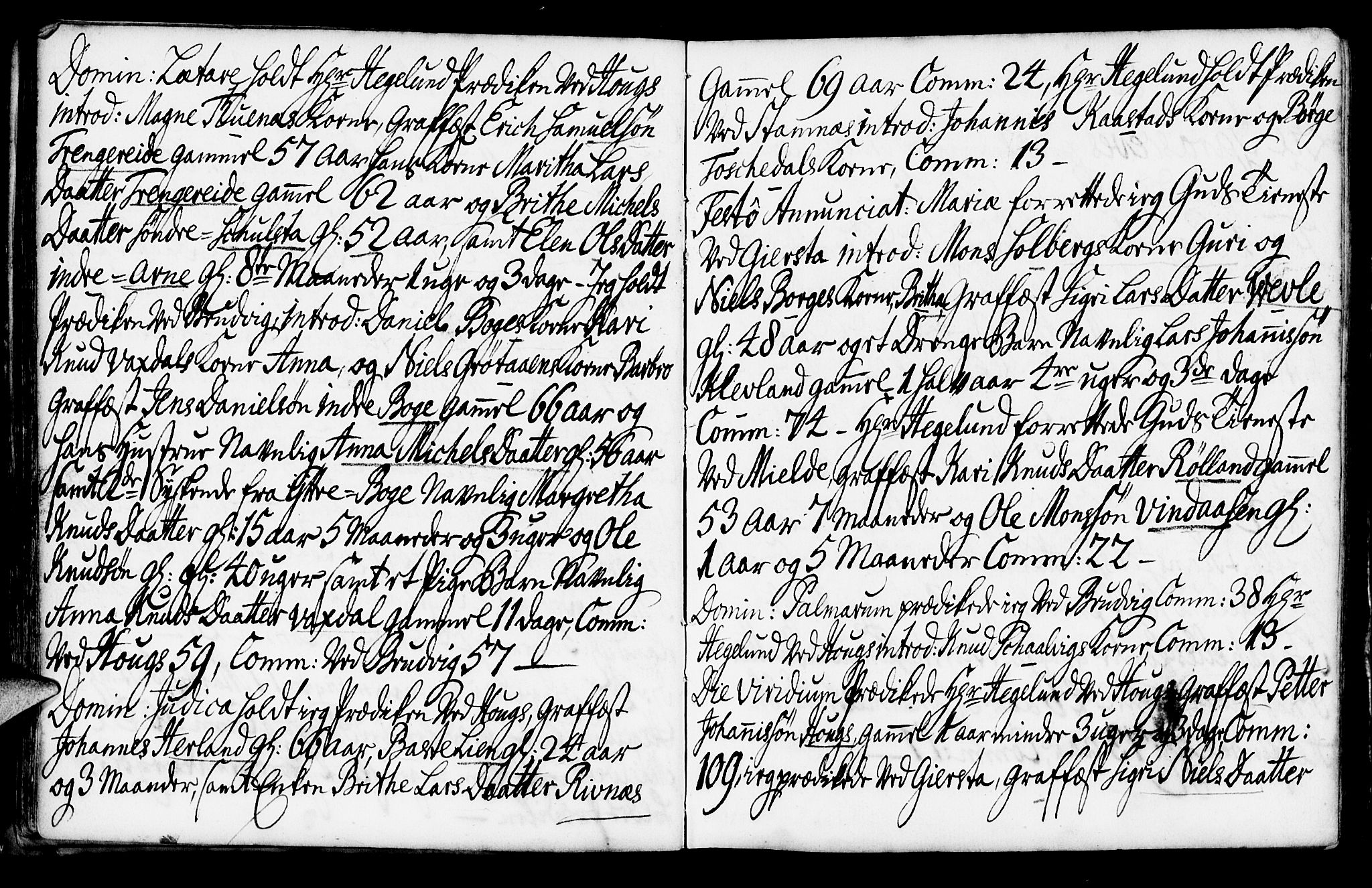 Haus sokneprestembete, AV/SAB-A-75601/H/Haa: Parish register (official) no. A 7, 1748-1766, p. 33