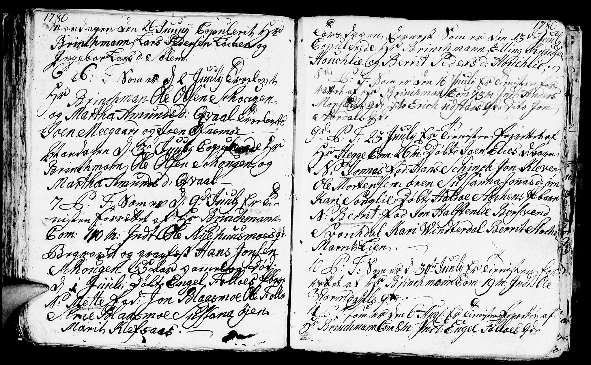 Ministerialprotokoller, klokkerbøker og fødselsregistre - Sør-Trøndelag, AV/SAT-A-1456/668/L0814: Parish register (copy) no. 668C03, 1766-1789