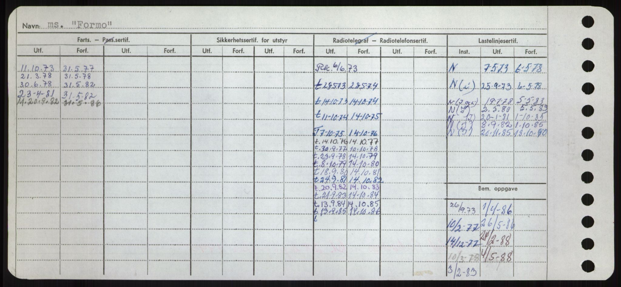 Sjøfartsdirektoratet med forløpere, Skipsmålingen, AV/RA-S-1627/H/Hd/L0011: Fartøy, Fla-Får, p. 172