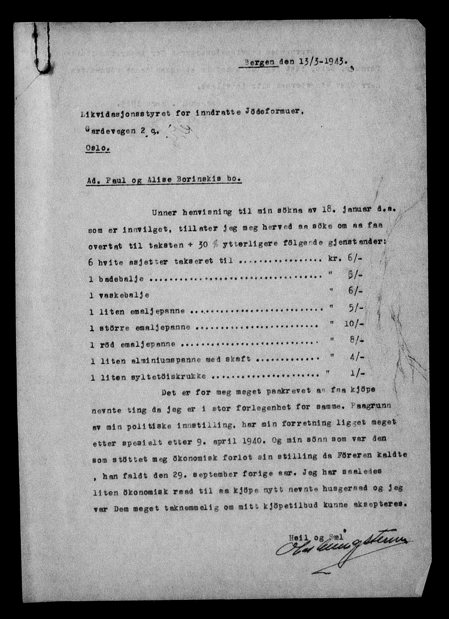 Justisdepartementet, Tilbakeføringskontoret for inndratte formuer, AV/RA-S-1564/H/Hc/Hcd/L0993: --, 1945-1947, p. 13