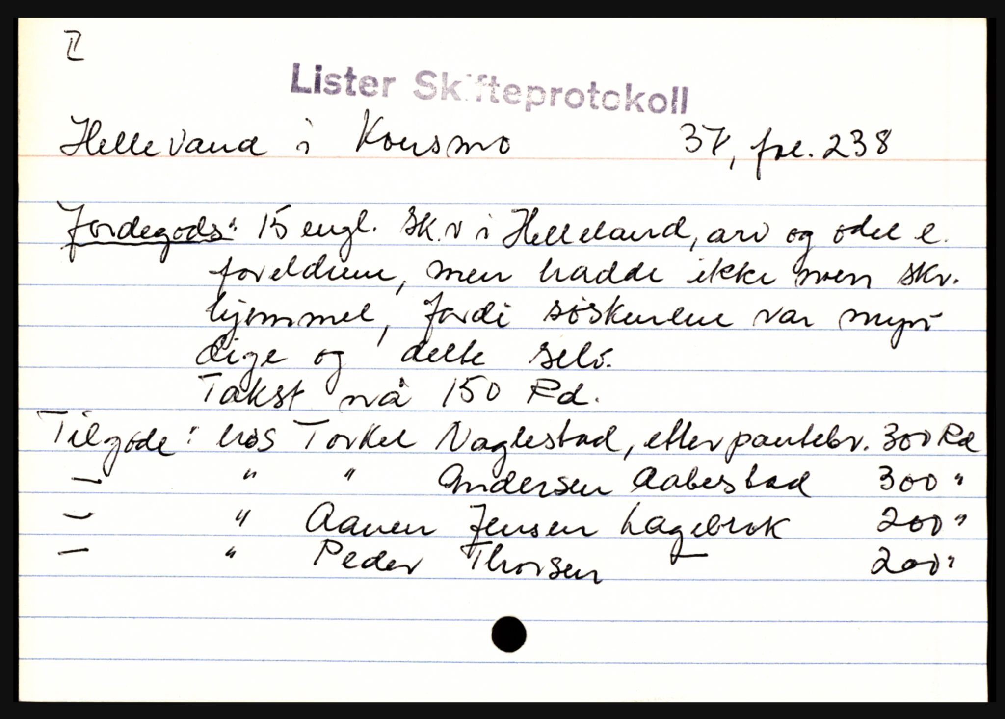 Lister sorenskriveri, AV/SAK-1221-0003/H, p. 15385