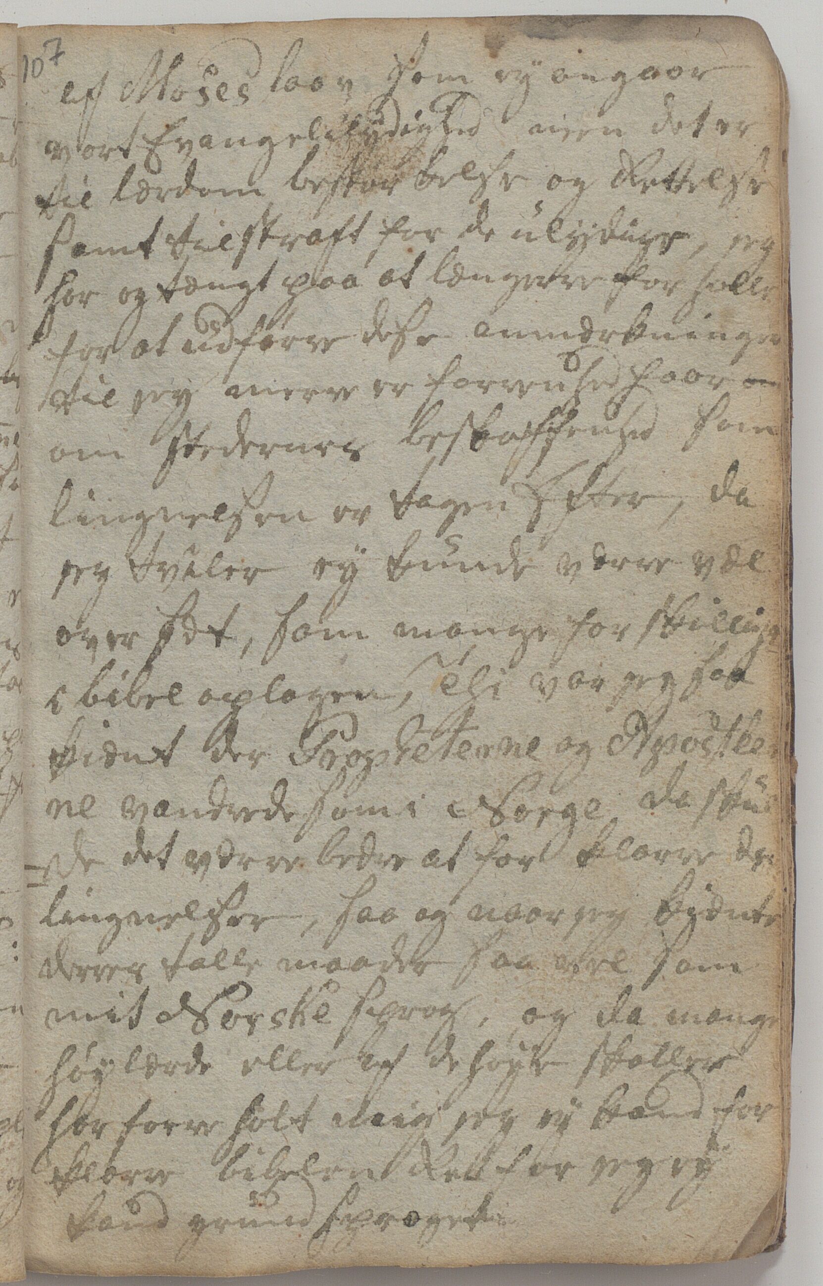 Heggtveitsamlingen, TMF/A-1007/H/L0045/0005: Brev, kopibøker, biografiske opptegnelser etc. / "Bøasæter", 1800-1820, p. 107