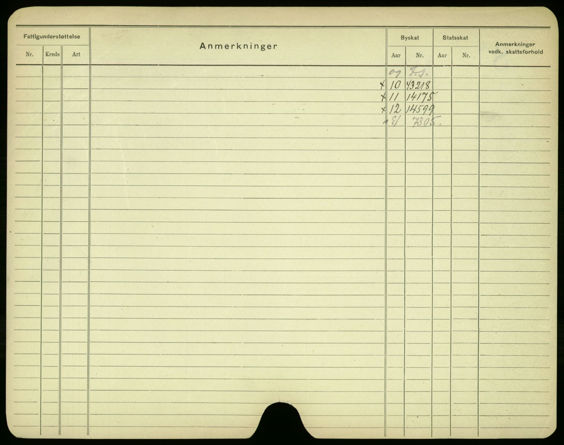 Oslo folkeregister, Registerkort, AV/SAO-A-11715/F/Fa/Fac/L0002: Menn, 1906-1914, p. 208b