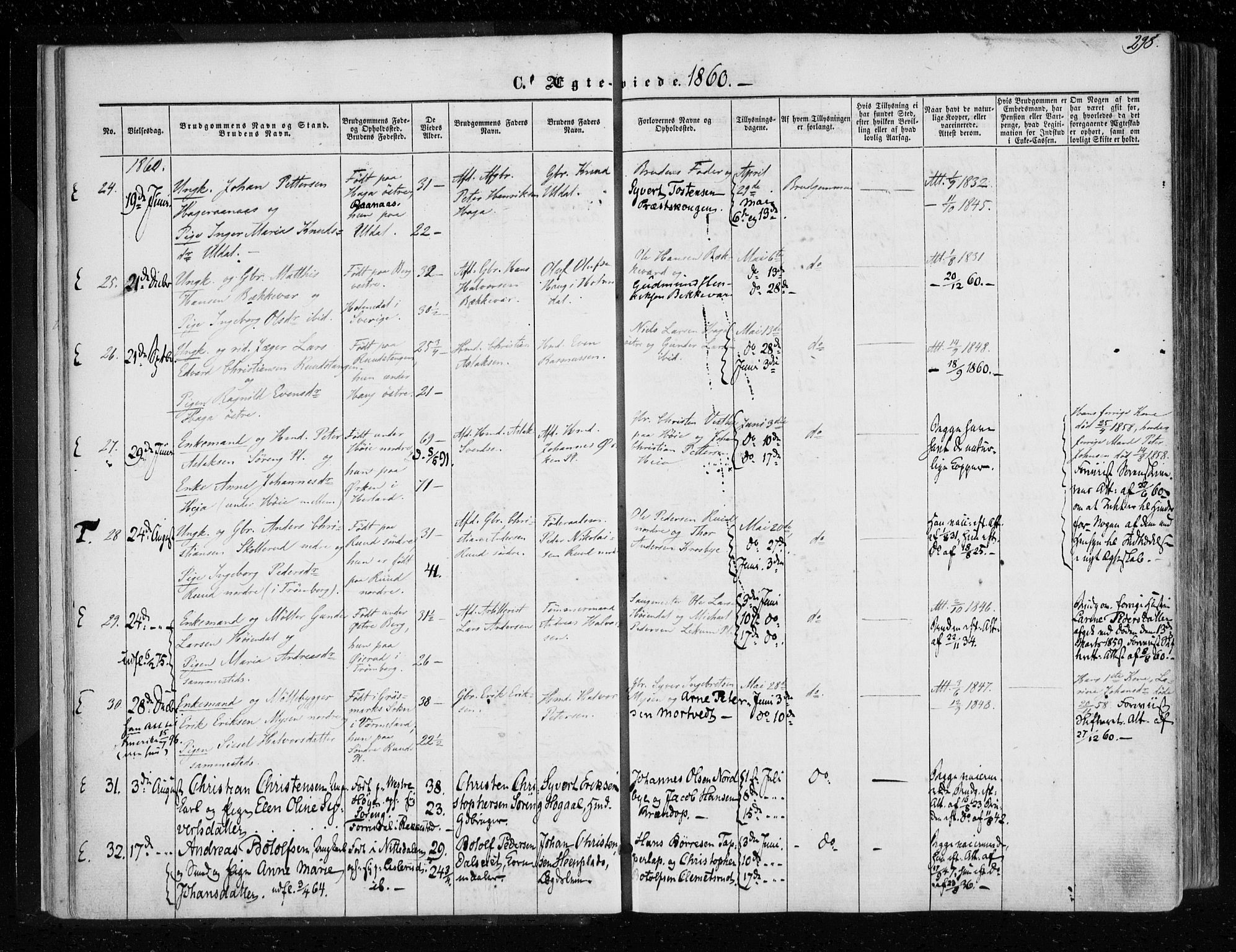 Eidsberg prestekontor Kirkebøker, SAO/A-10905/F/Fa/L0010.b: Parish register (official) no. I 10B, 1857-1866, p. 298