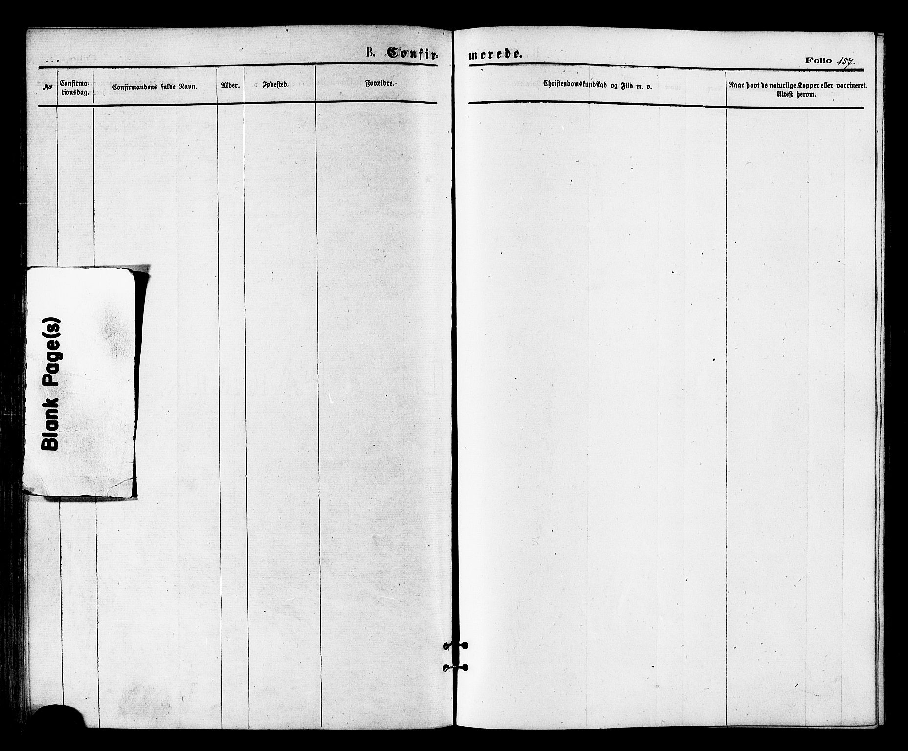 Vardø sokneprestkontor, SATØ/S-1332/H/Ha/L0005kirke: Parish register (official) no. 5, 1872-1878, p. 157