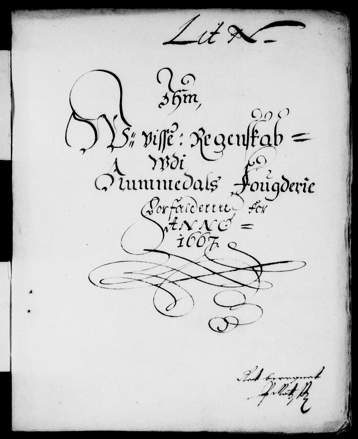 Rentekammeret inntil 1814, Reviderte regnskaper, Stiftamtstueregnskaper, Trondheim stiftamt og Nordland amt, AV/RA-EA-6044/R/Rd/L0020: Trondheim stiftamt, 1667