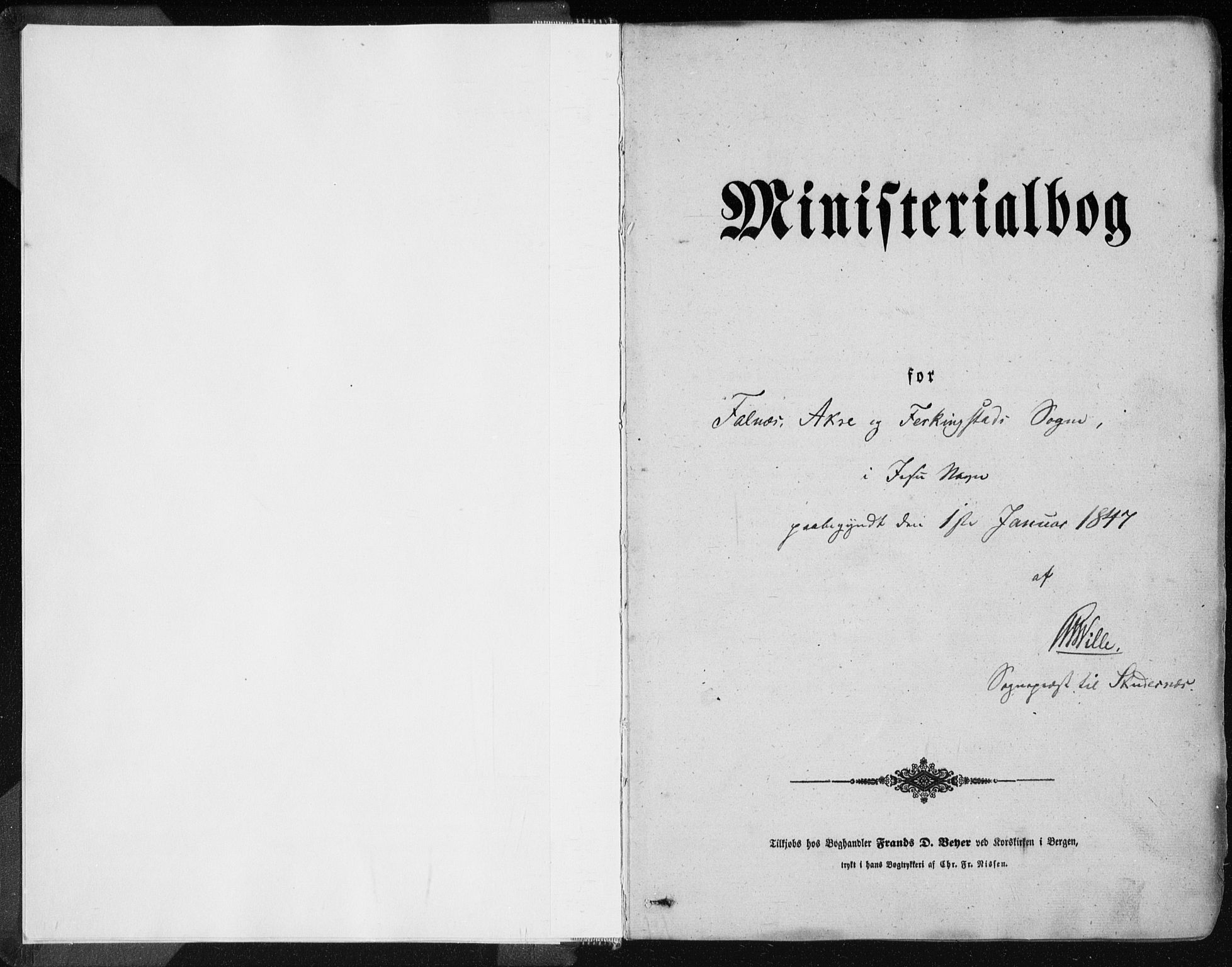 Skudenes sokneprestkontor, AV/SAST-A -101849/H/Ha/Haa/L0004: Parish register (official) no. A 3.1, 1847-1863